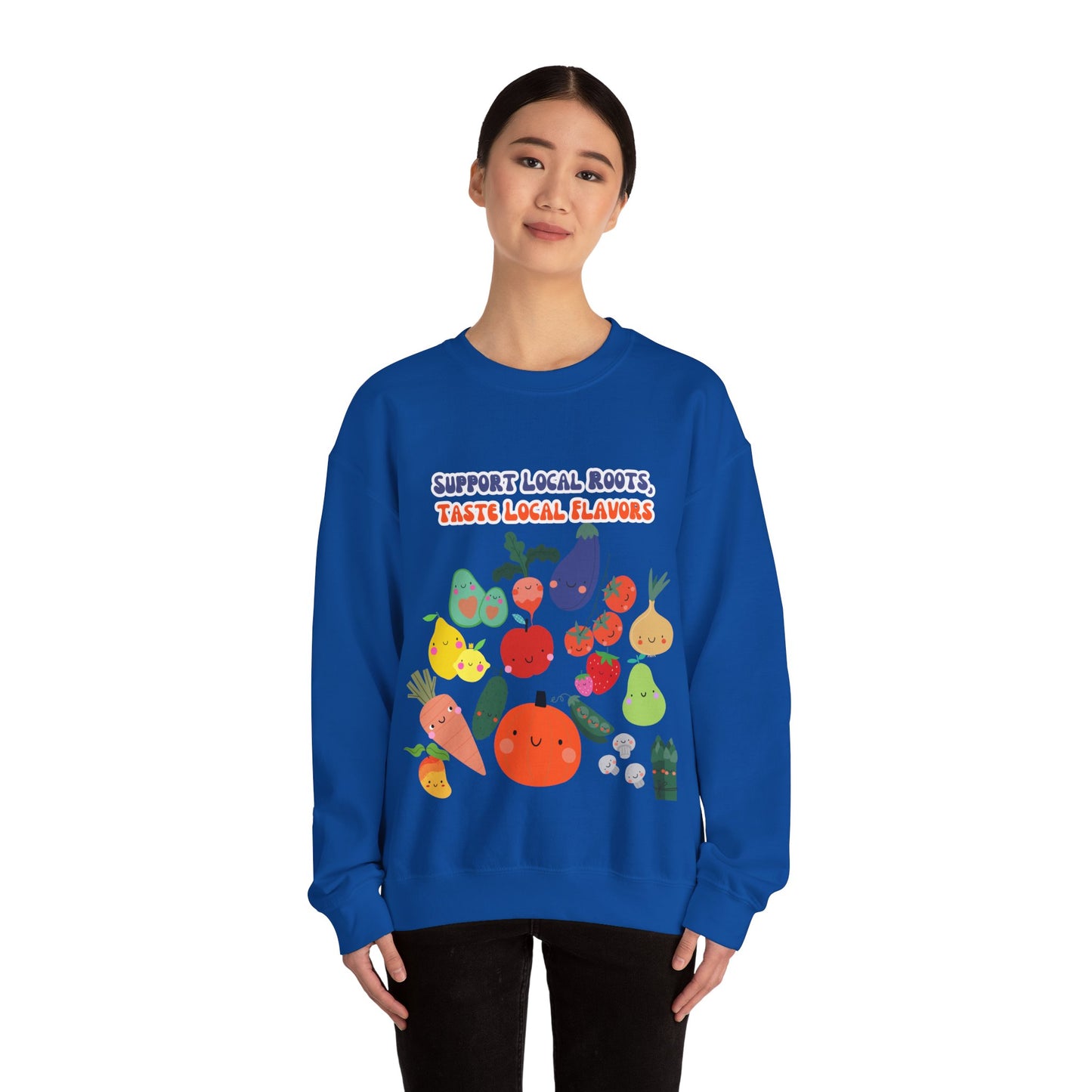 Local Roots Club Unisex Heavy Blend™ Crewneck Sweatshirt