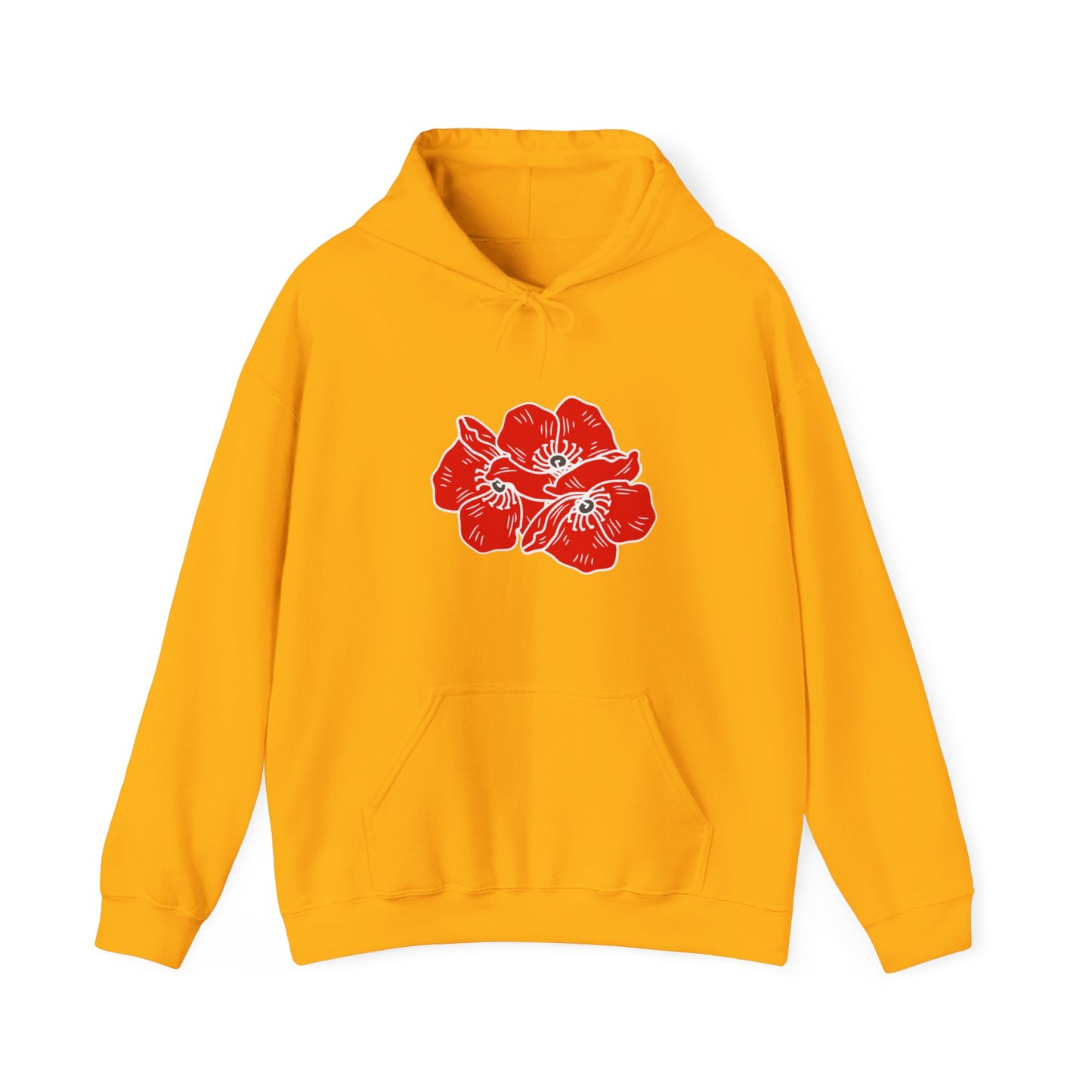 Poppies Unisex Heavy Blend™ Hooded Sweatshirt EU