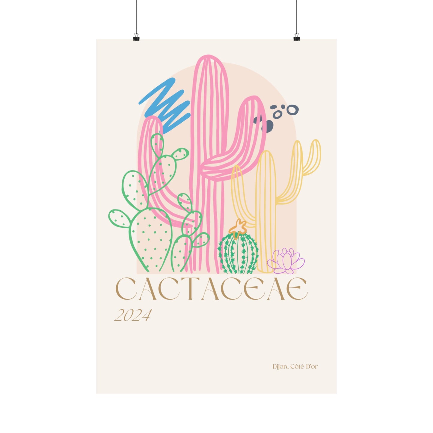 Cactaceae Vertical Posters