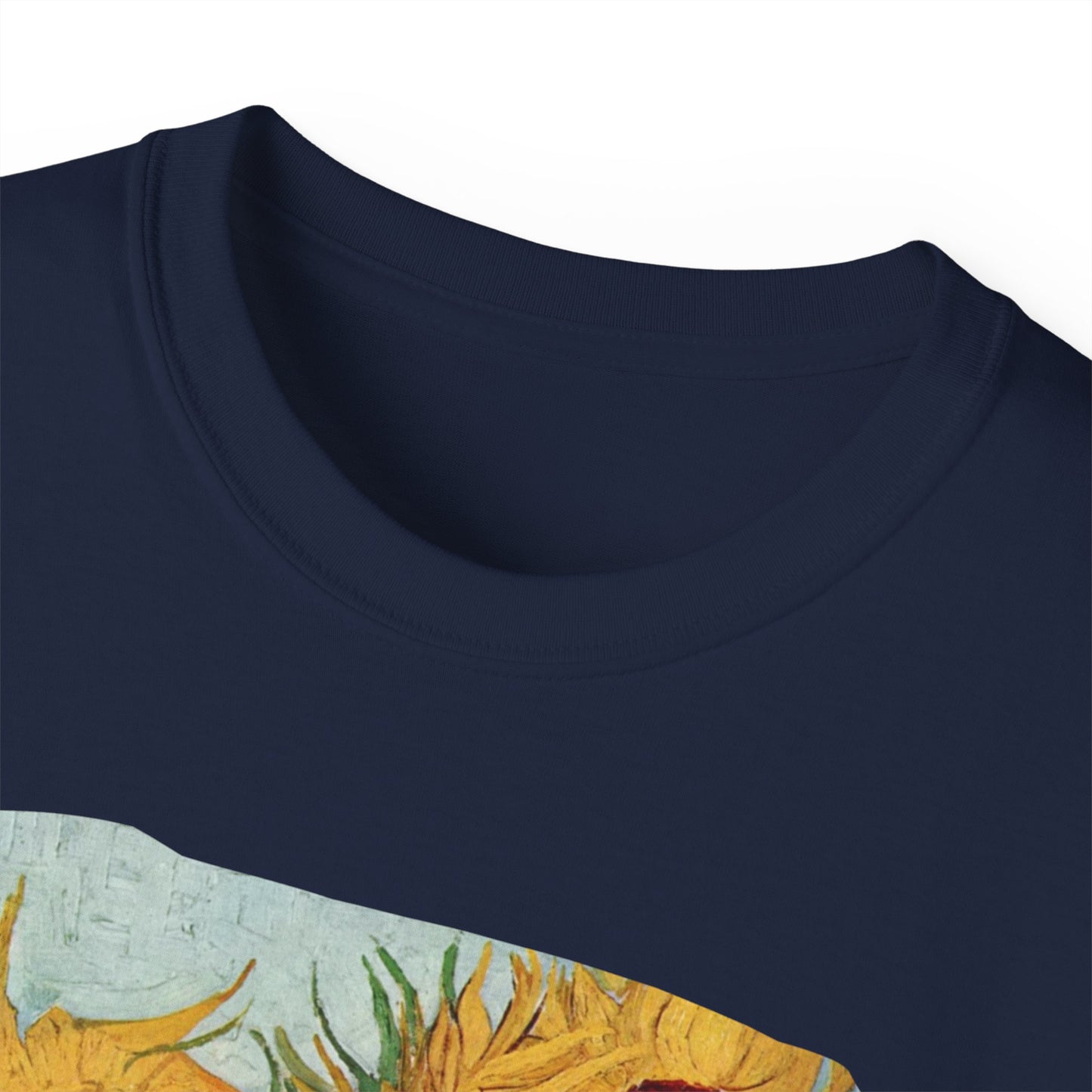 Brush Vincent Van Gogh, Sunflowers 1888-1889 Ultra Cotton Tee EU