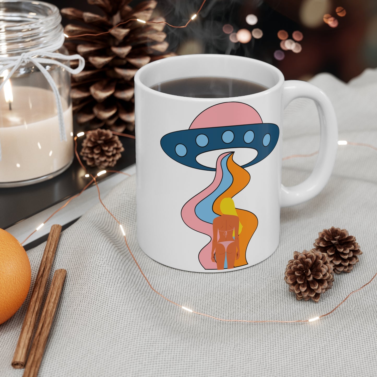 Bikini Abduction Mug 11oz