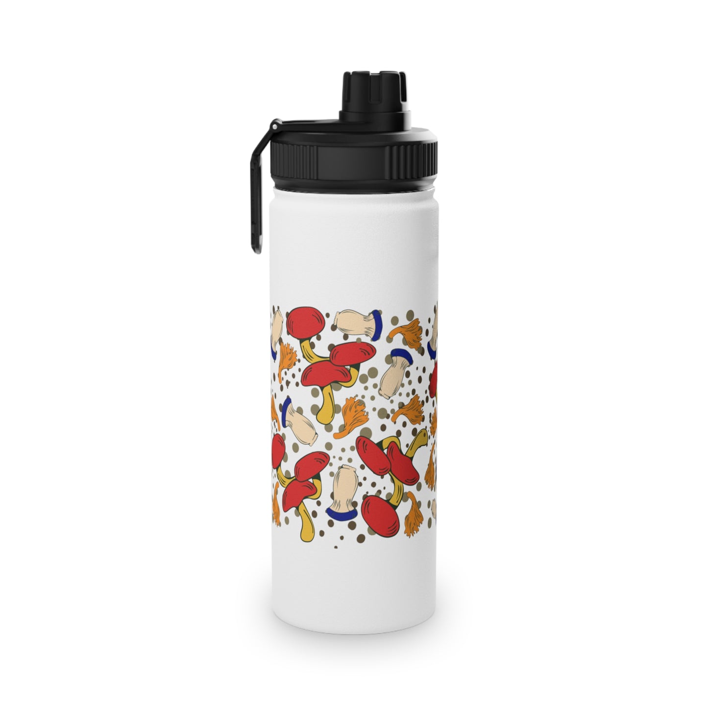 Mushrooms Stainless Steel Water Bottle, Standard Lid EU