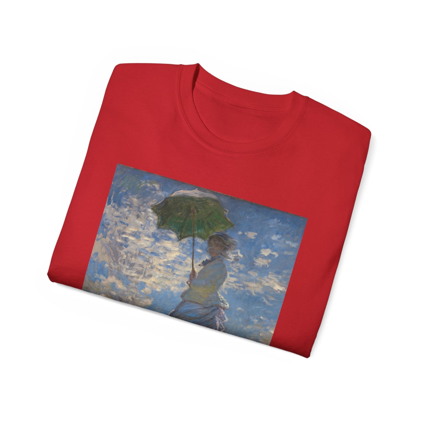 Ripped Claude Monet Madame Monet and Her Son or The Stroll 1875 Ultra Cotton Tee