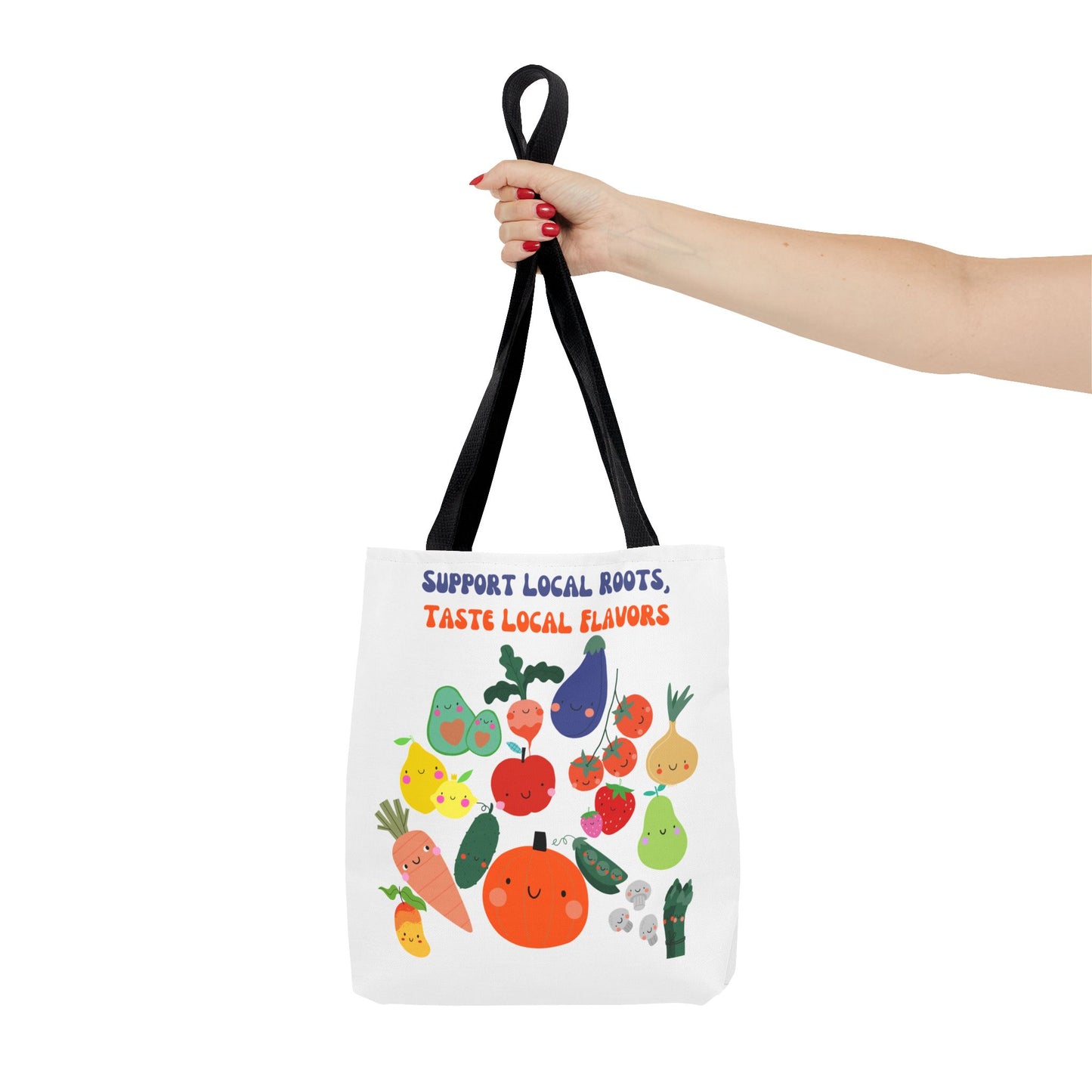 Local Roots, Local Flavors Tote Bag