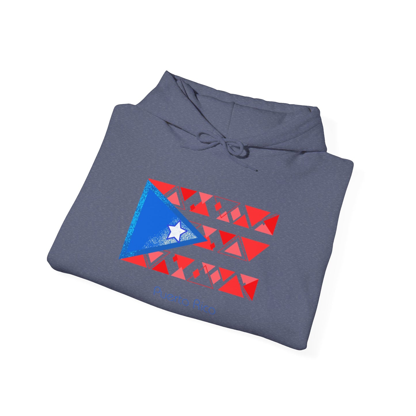 Sudadera unisex con capucha y mezcla pesada Modern Puerto Rico