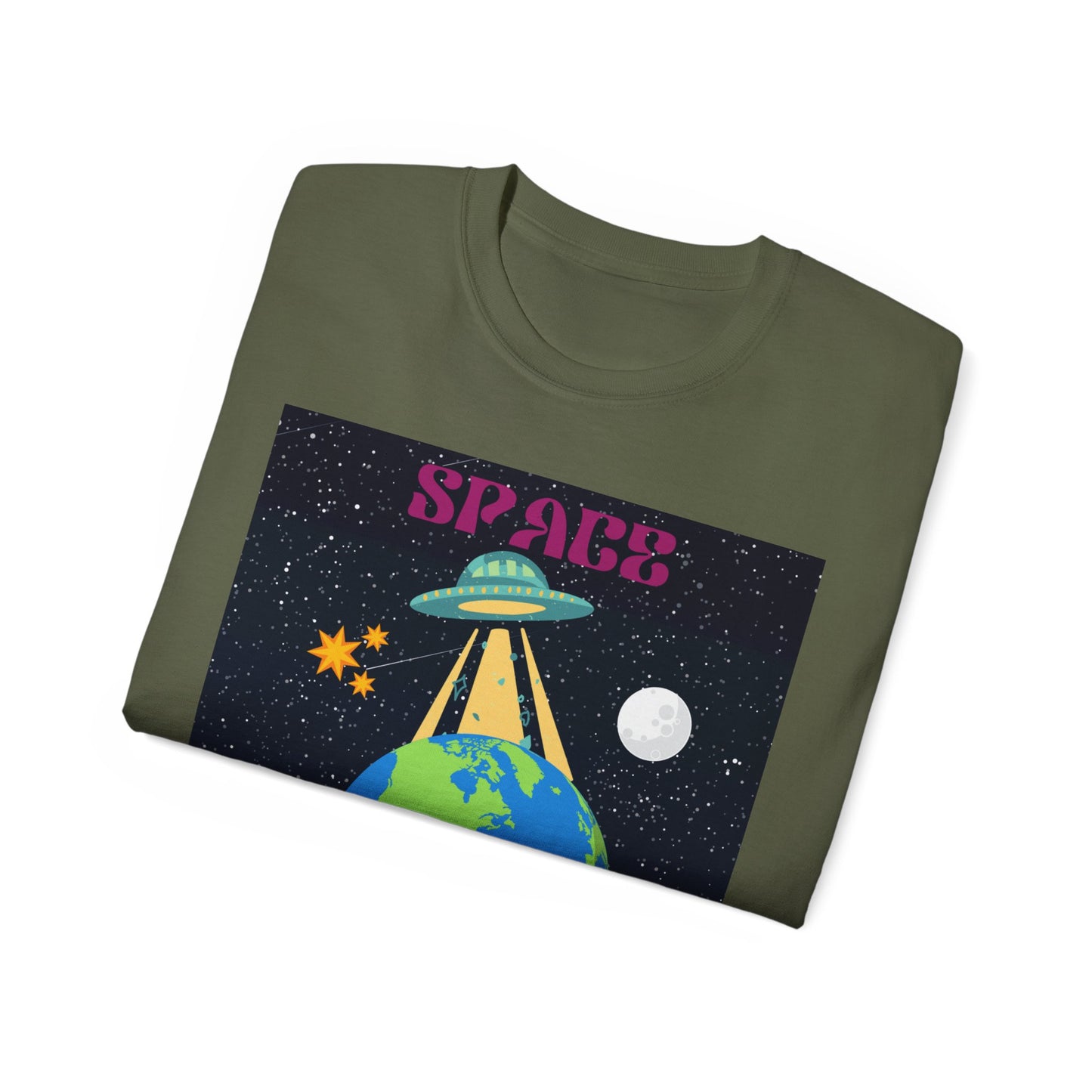 Camiseta unisex de algodón ultra fino Space Cadet de la UE 