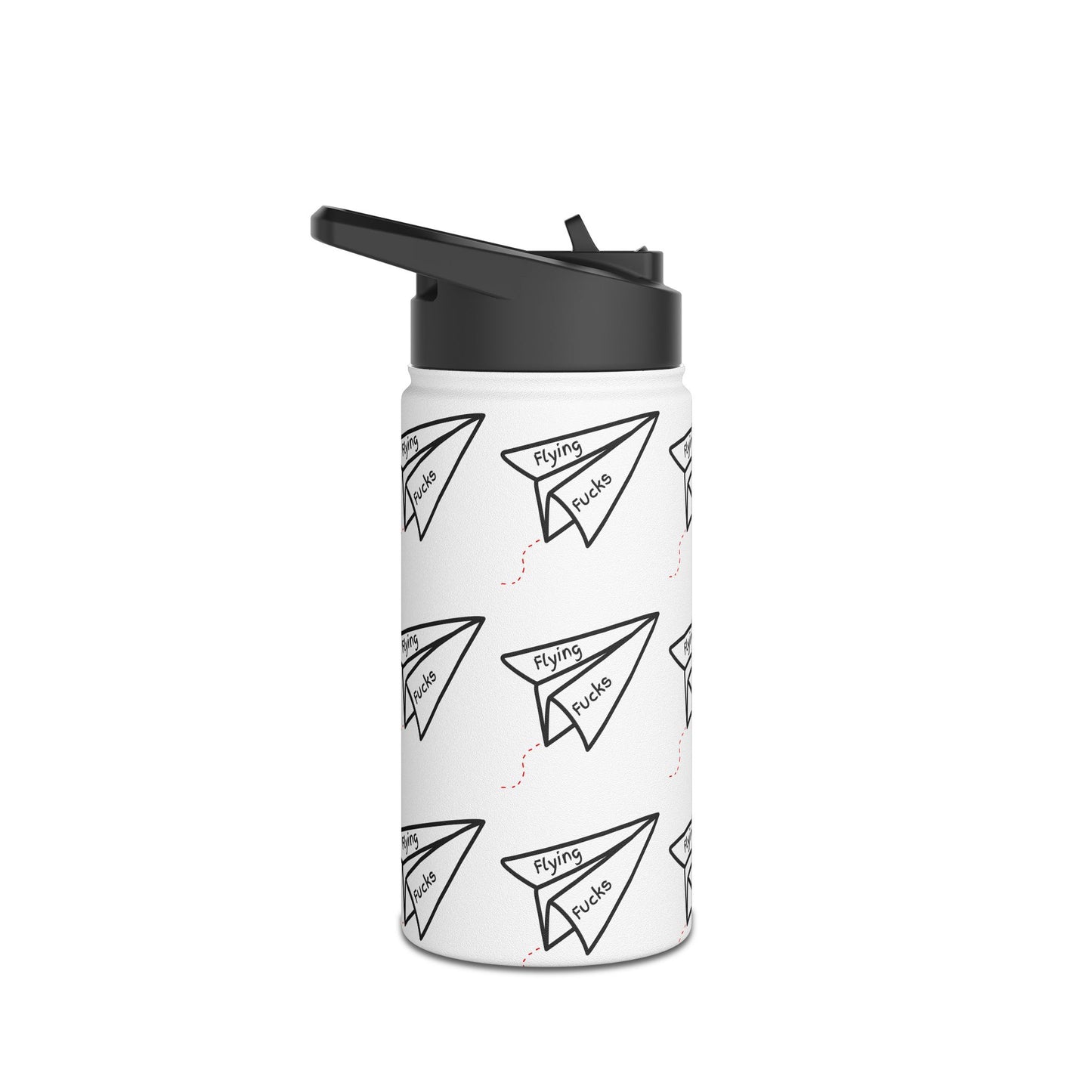 Flying Friggs Stainless Steel Water Bottle, Standard Lid