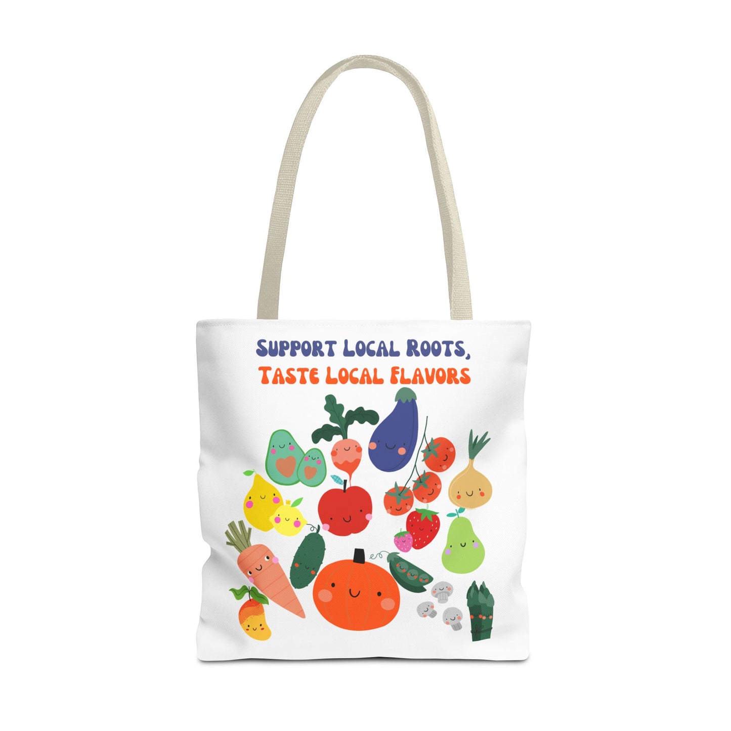 Local Roots, Local Flavors Tote Bag