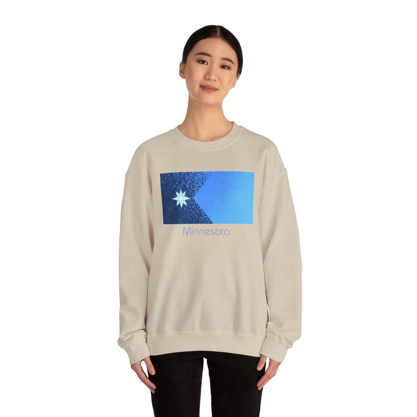 Modern Minnesota Unisex Heavy Blend™ Crewneck Sweatshirt