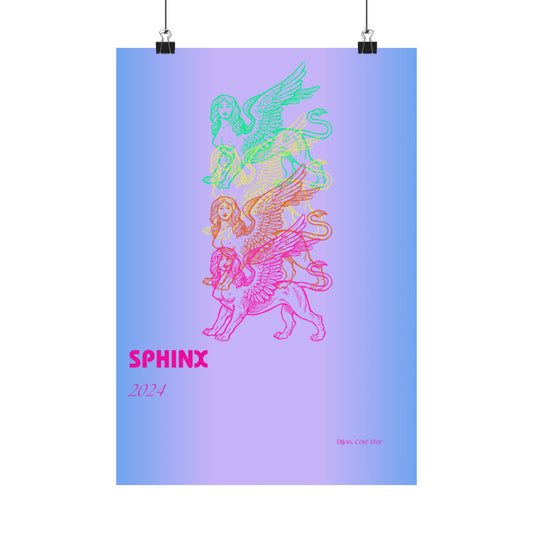 Sphinx Vertical Posters