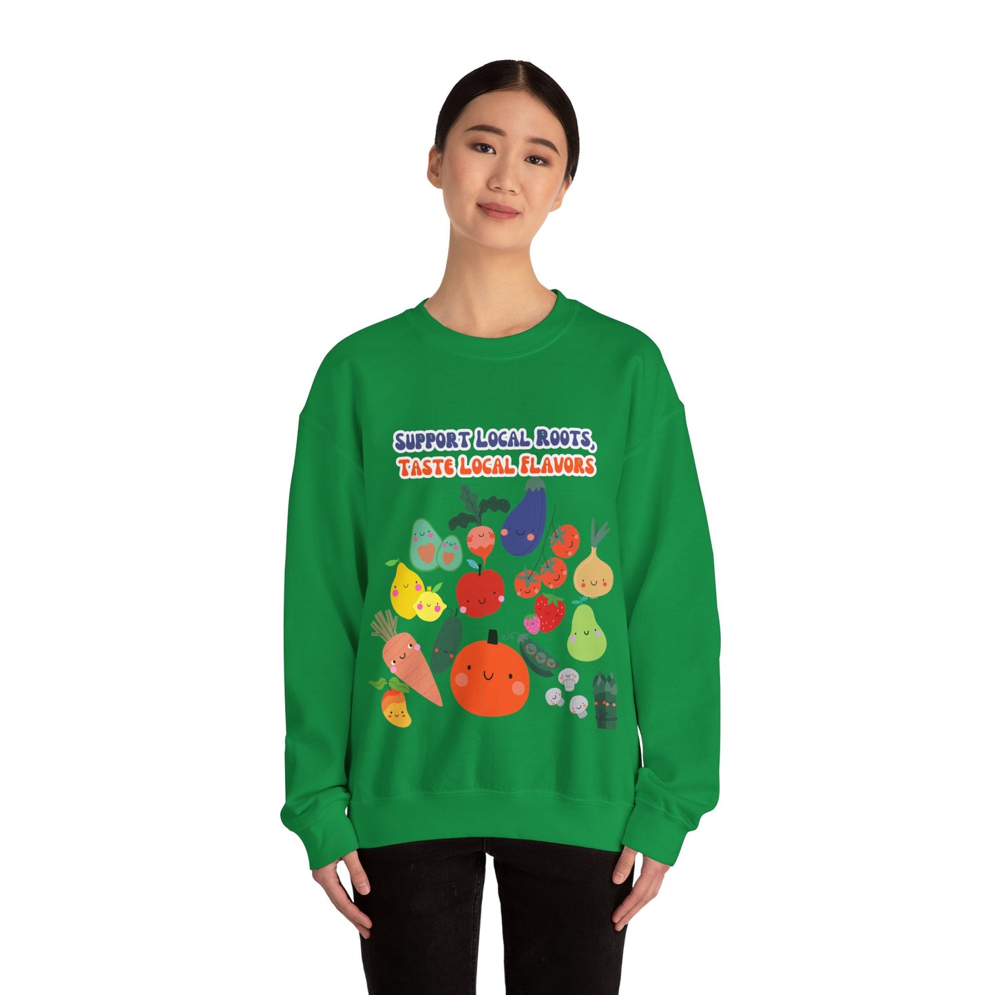 Local Roots Club Unisex Heavy Blend™ Crewneck Sweatshirt