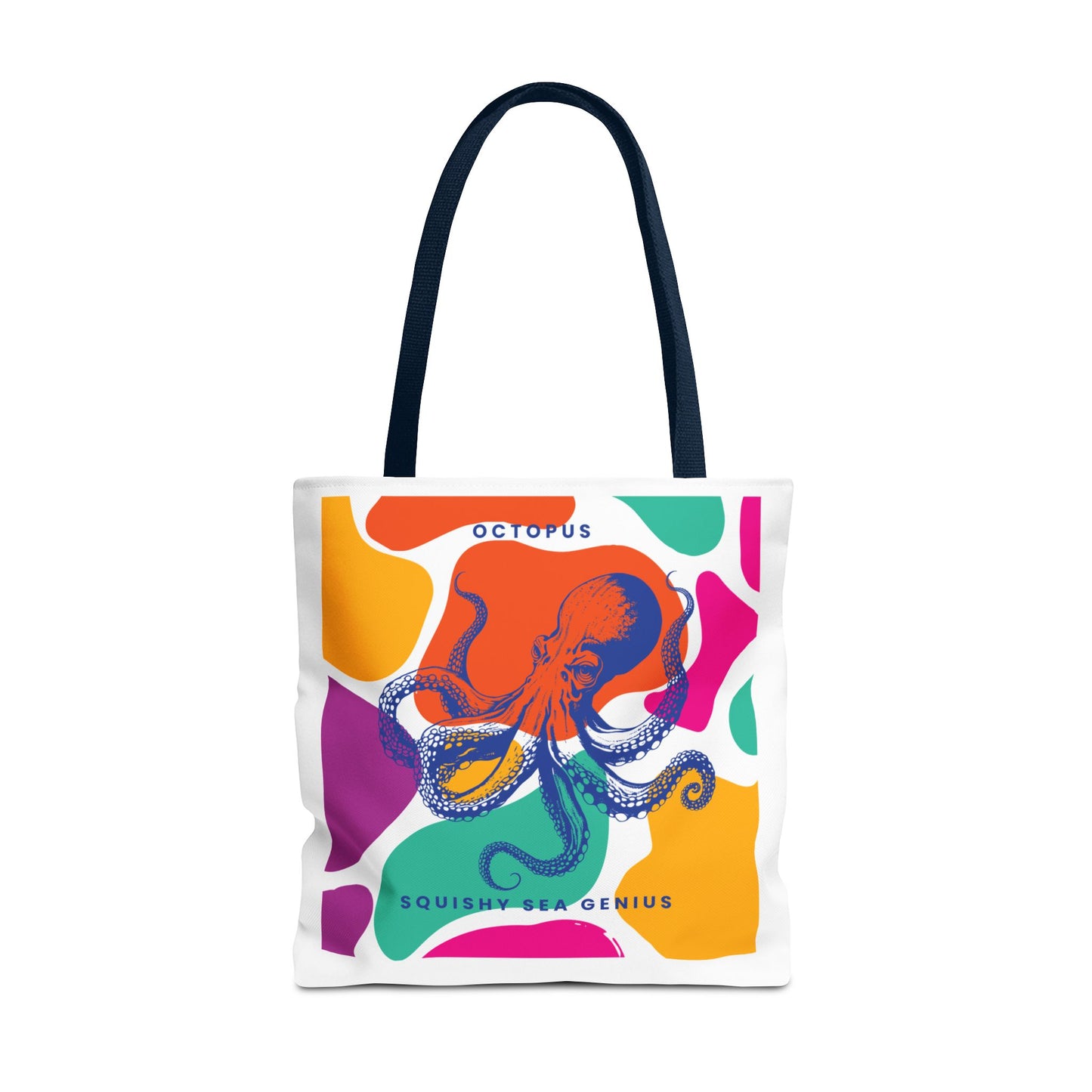 Squishy Sea Genius Octopus Tote Bag