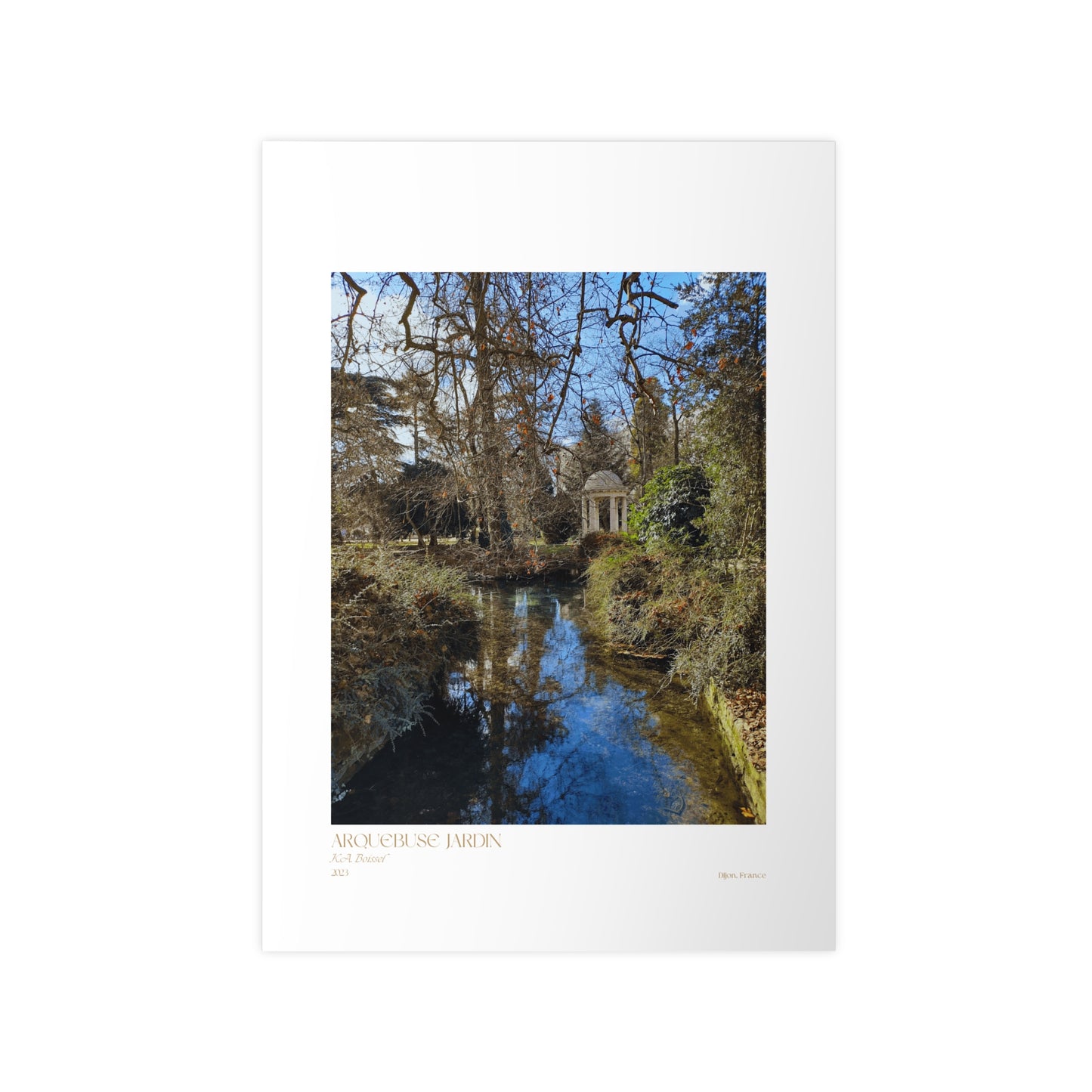 Arquebuse Jardin Photograph Vertical Posters EU