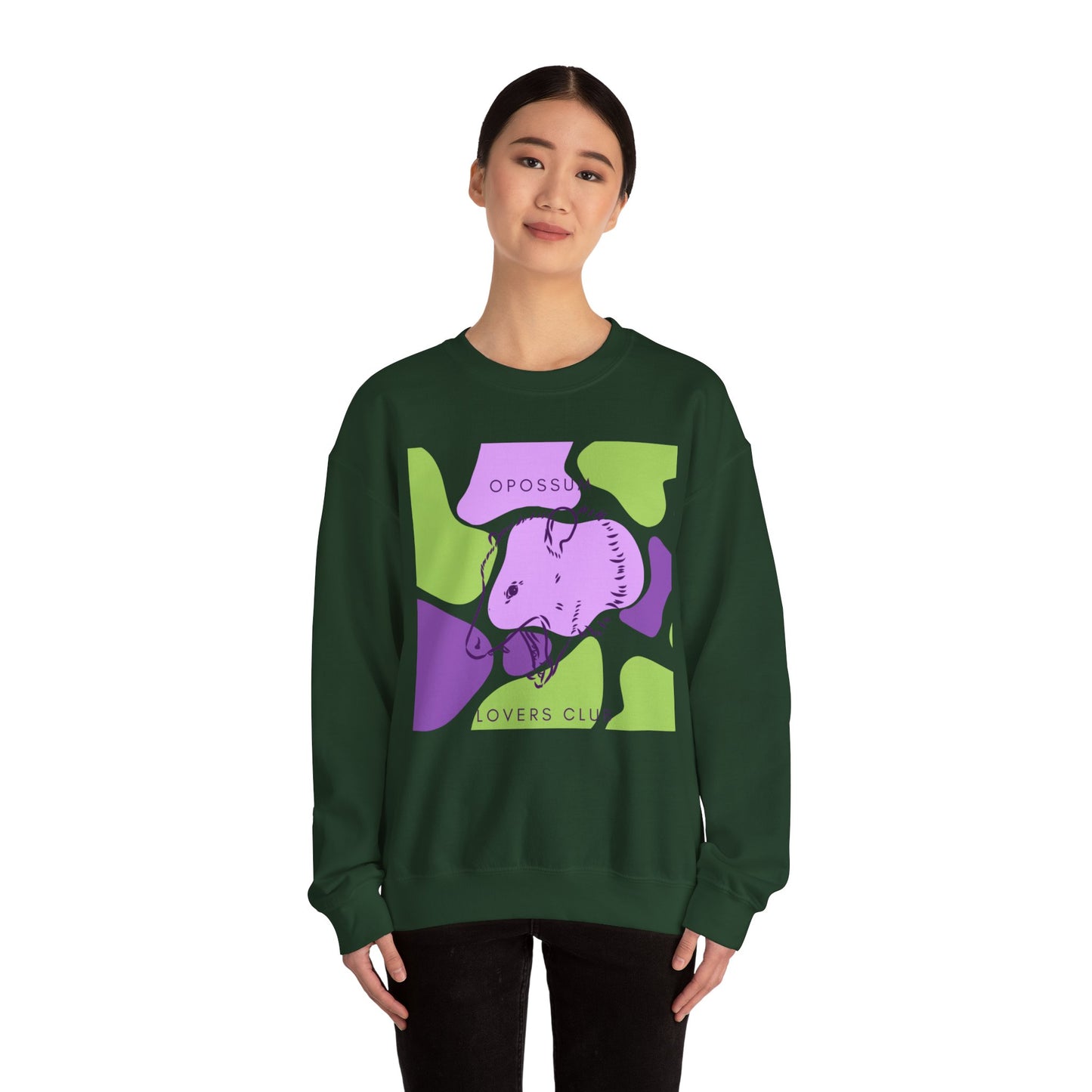 Opossum Lovers Club Unisex Heavy Blend™ Crewneck Sweatshirt