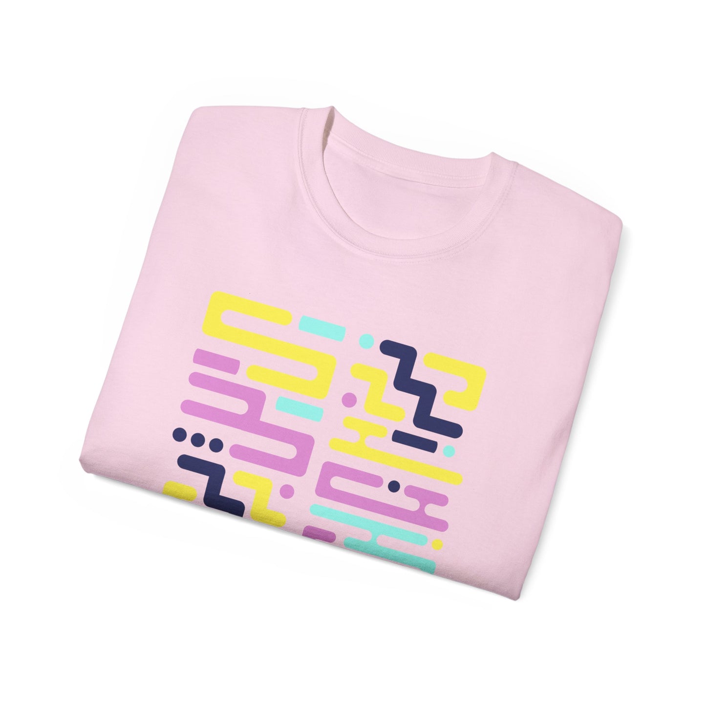 Waves In Code Illustration Ultra Cotton Tee