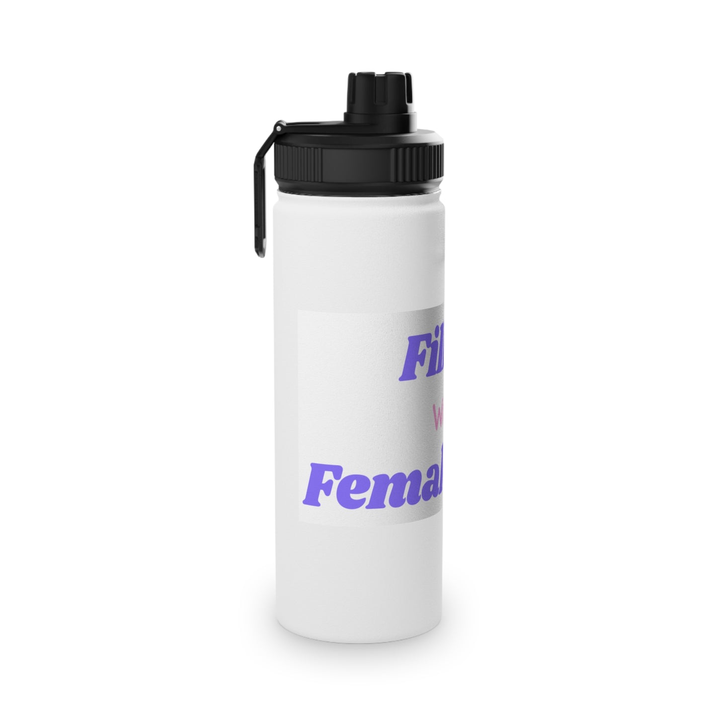 Female Rage Stainless Steel Water Bottle, Standard Lid EU