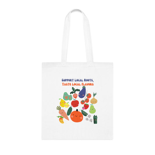 Local Roots, Local Flavors Tote Bag EU