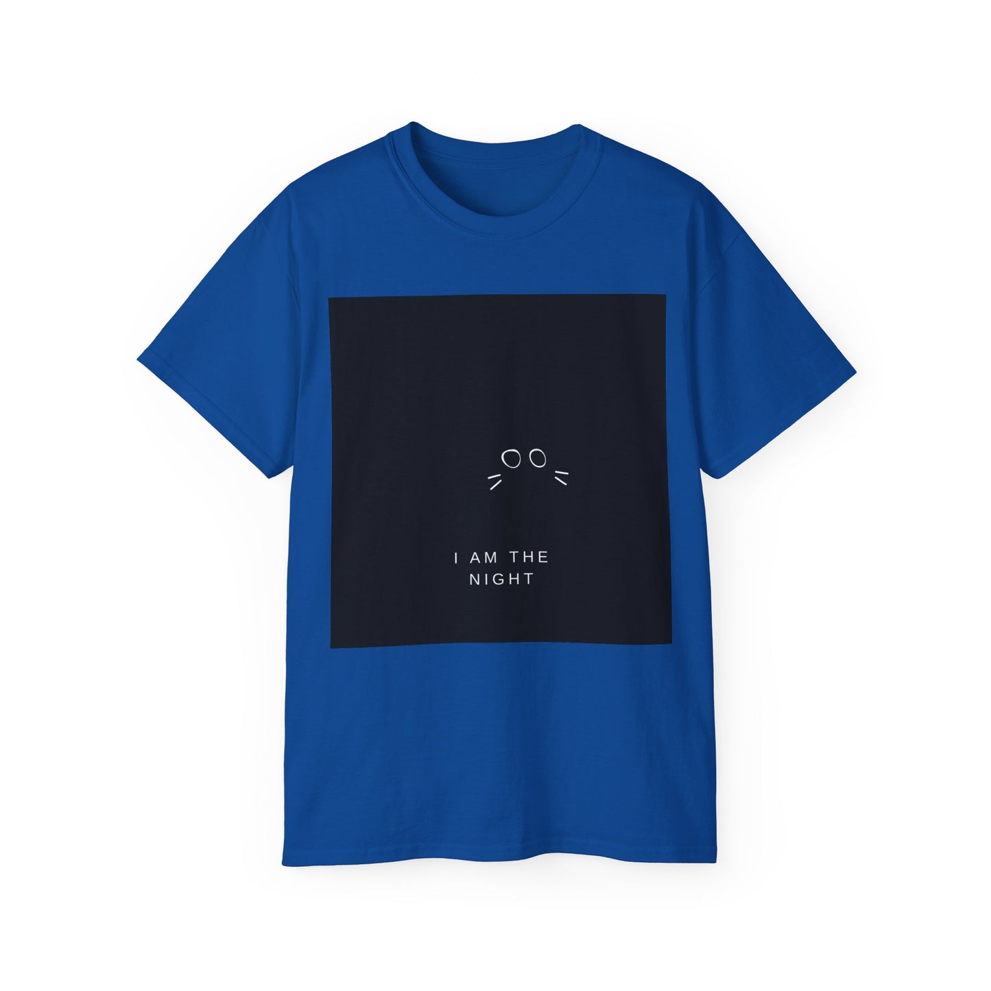 Camiseta unisex de algodón ultra fino Black Cat de la UE 