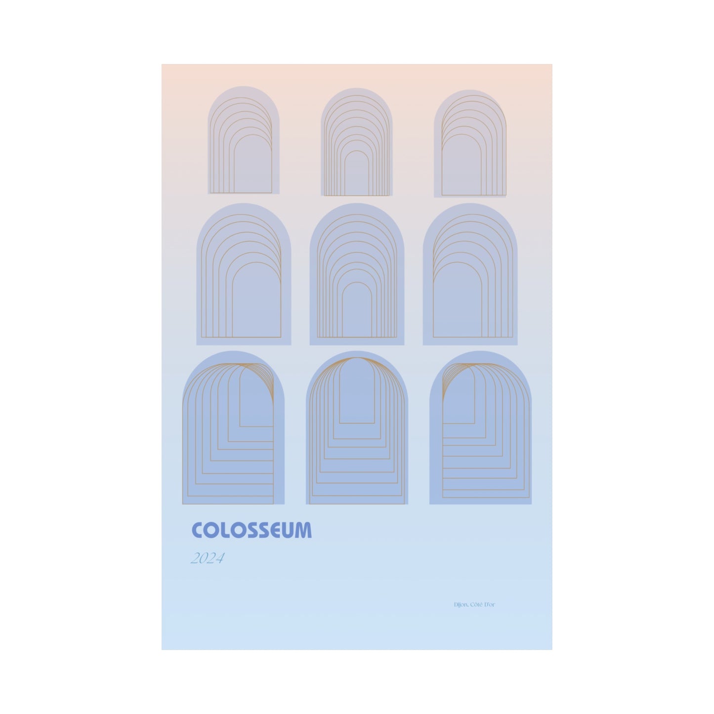 Colosseum Vertical Posters