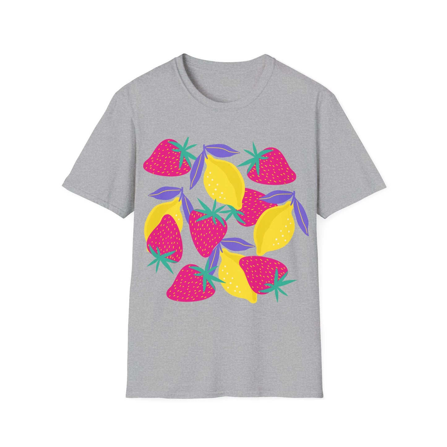 Lemons & Strawberries Unisex Softstyle T-Shirt