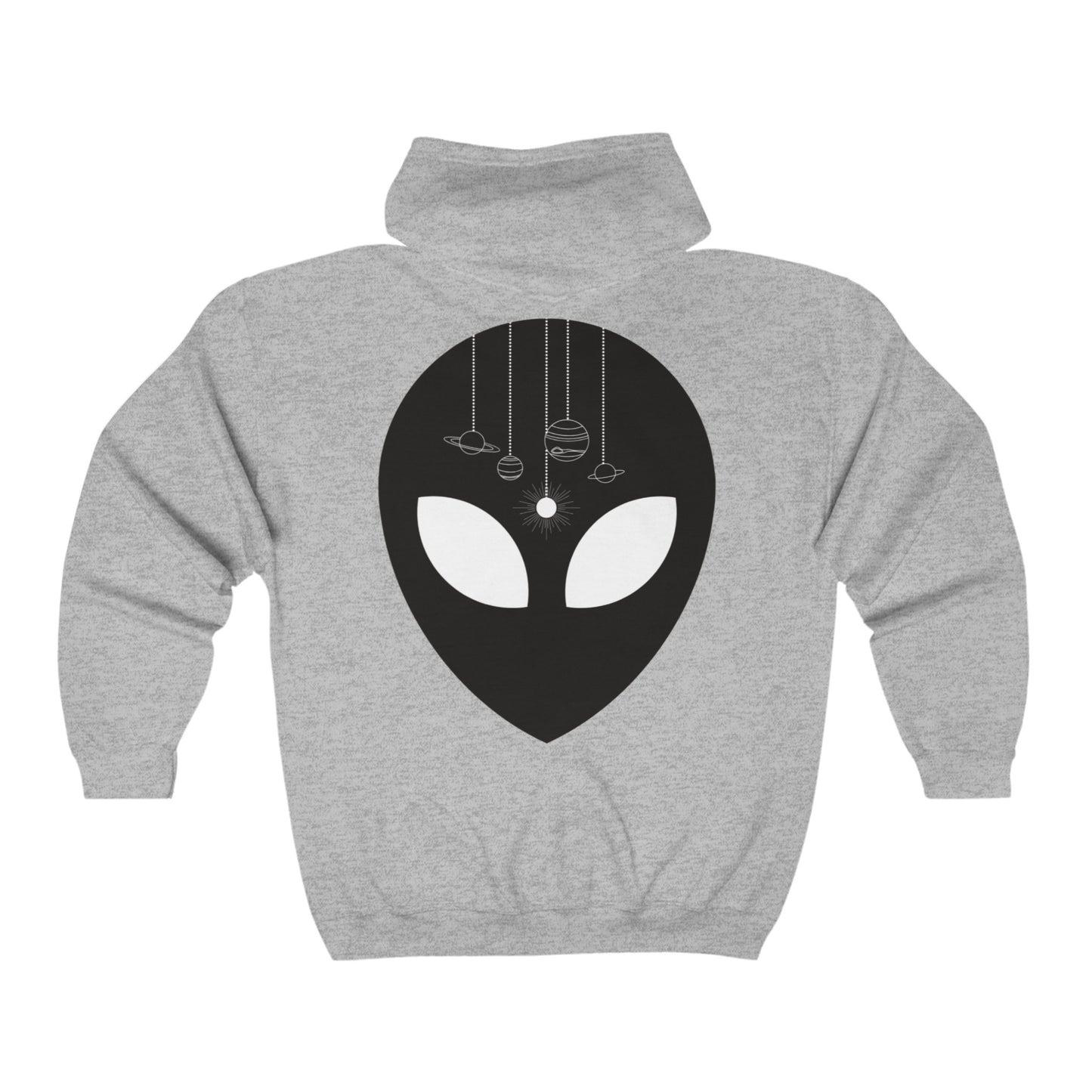 Alien Universe Unisex Heavy Blend™ Full Zip Hooded Sweatshirt EU