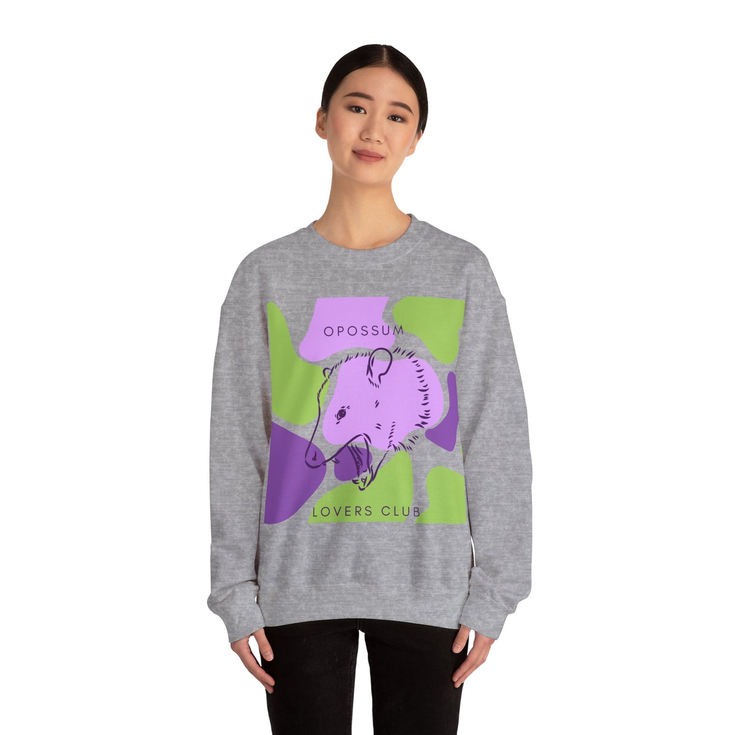 Opossum Lovers Club Unisex Heavy Blend™ Crewneck Sweatshirt EU