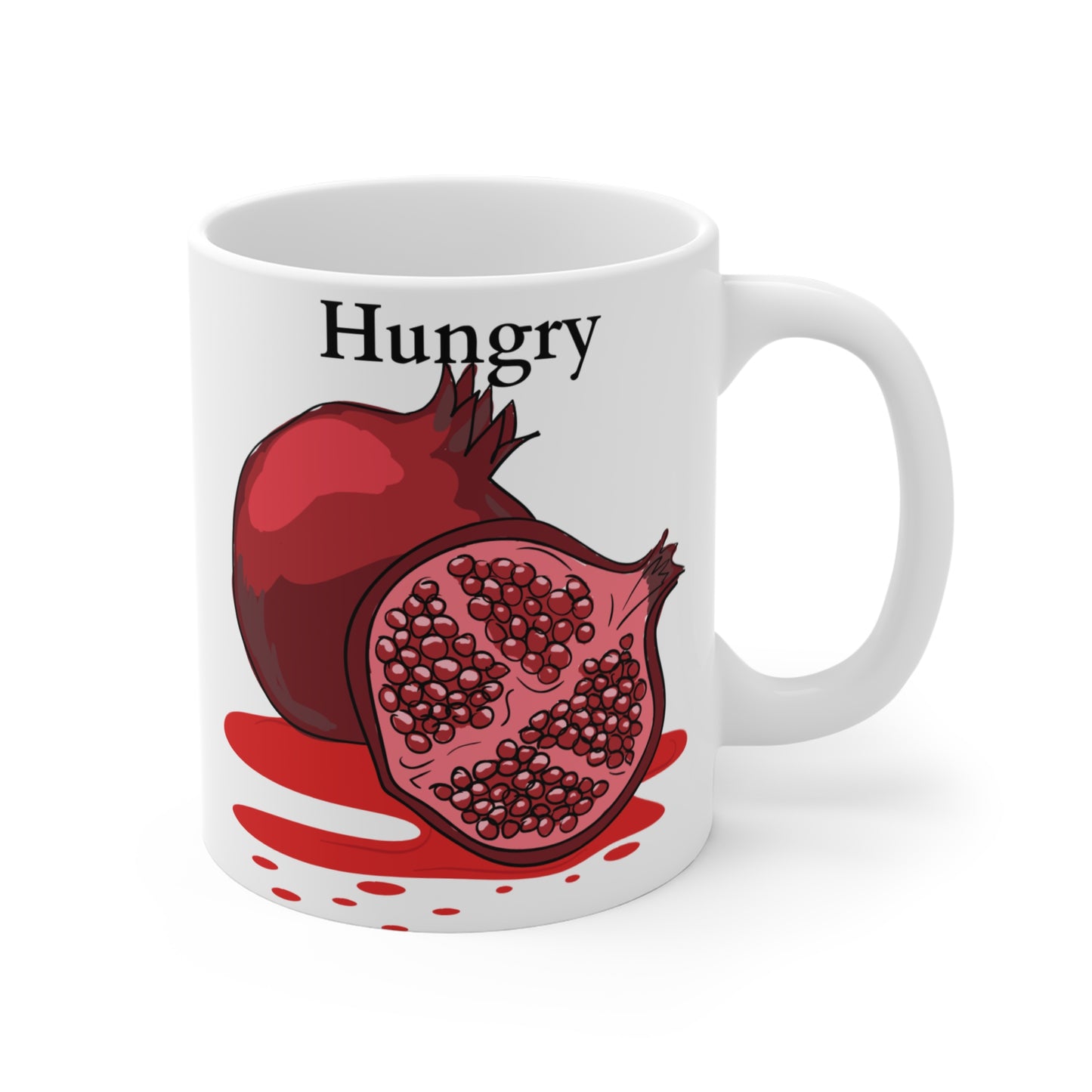 Pomegranate Hungry Mug 11oz