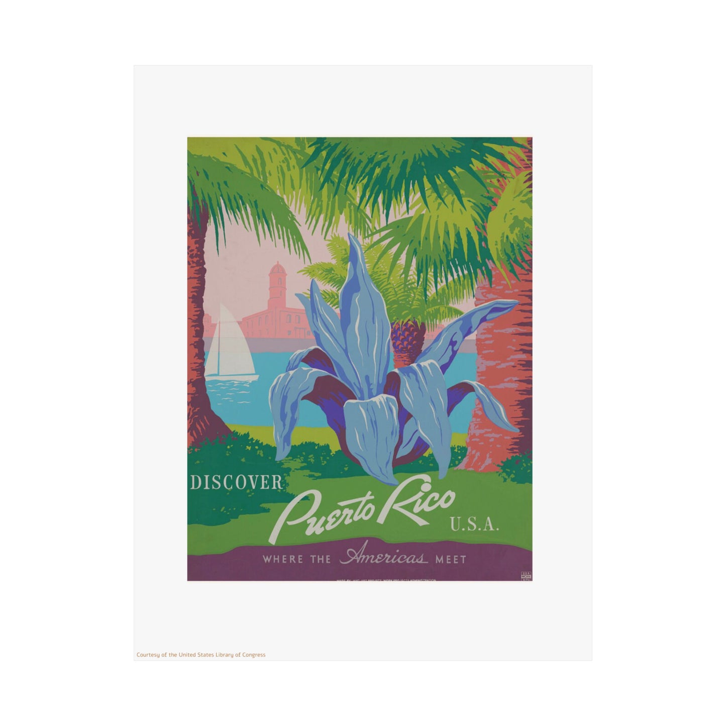 Puerto Rico Vertical Poster