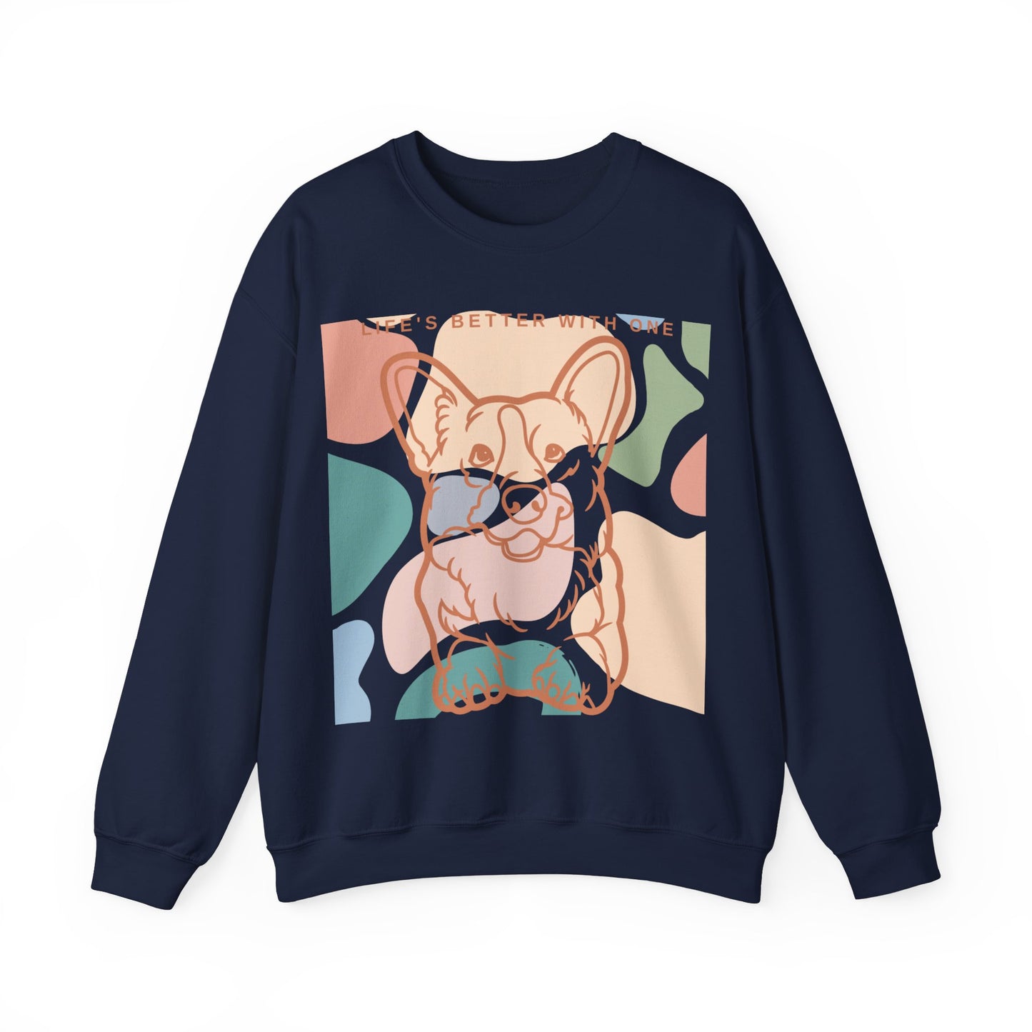 Cute Corgi Unisex Heavy Blend™ Crewneck Sweatshirt EU