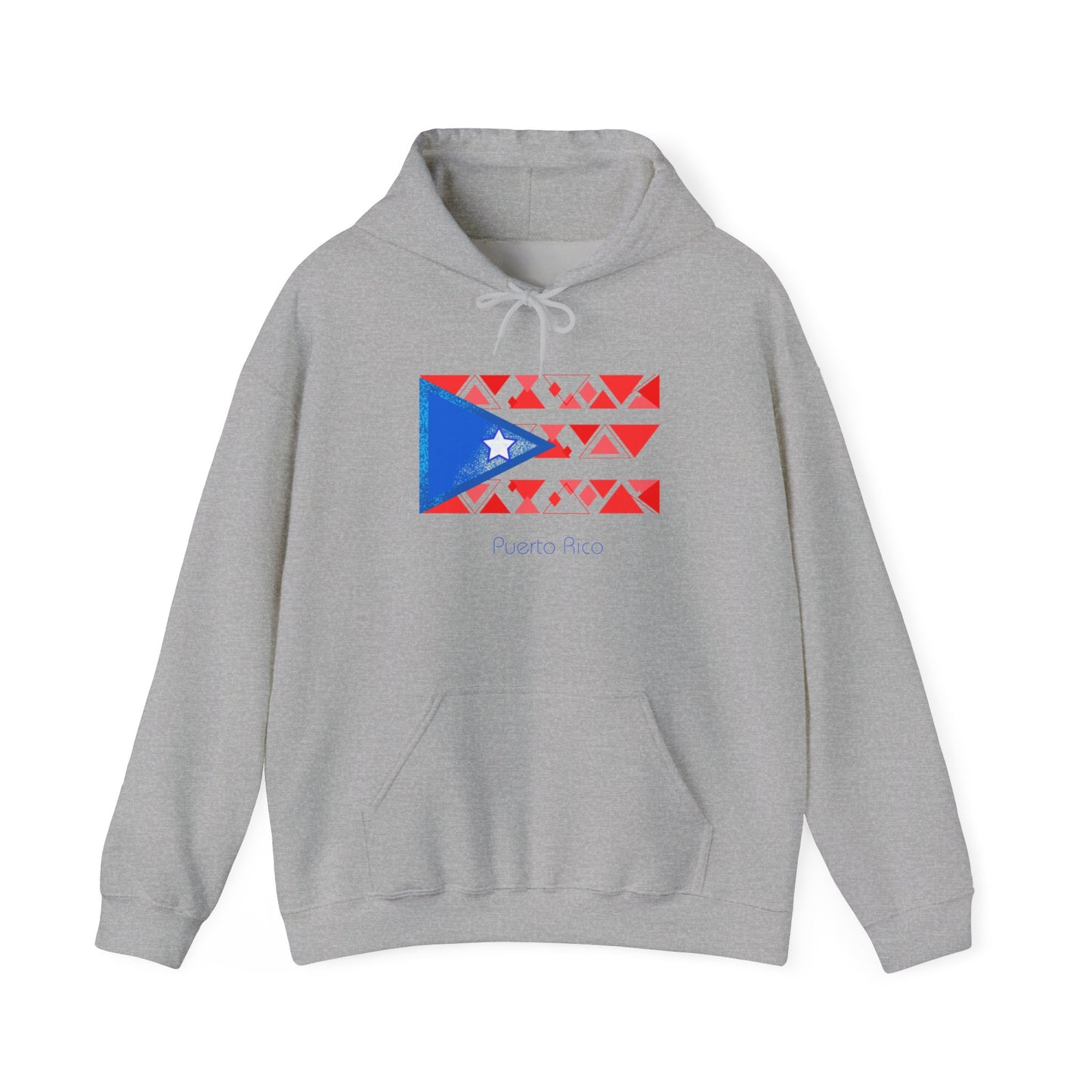 Sudadera unisex con capucha y mezcla pesada Modern Puerto Rico