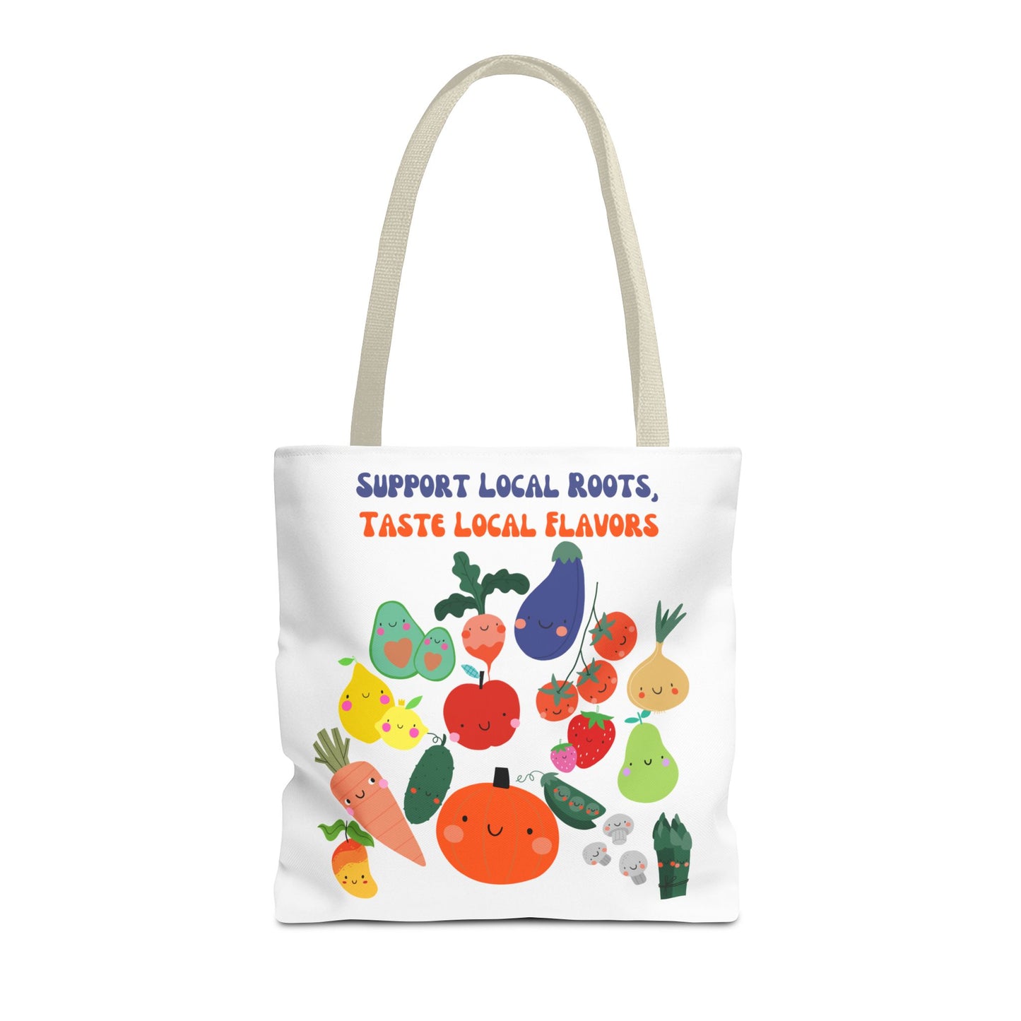 Local Roots, Local Flavors Tote Bag