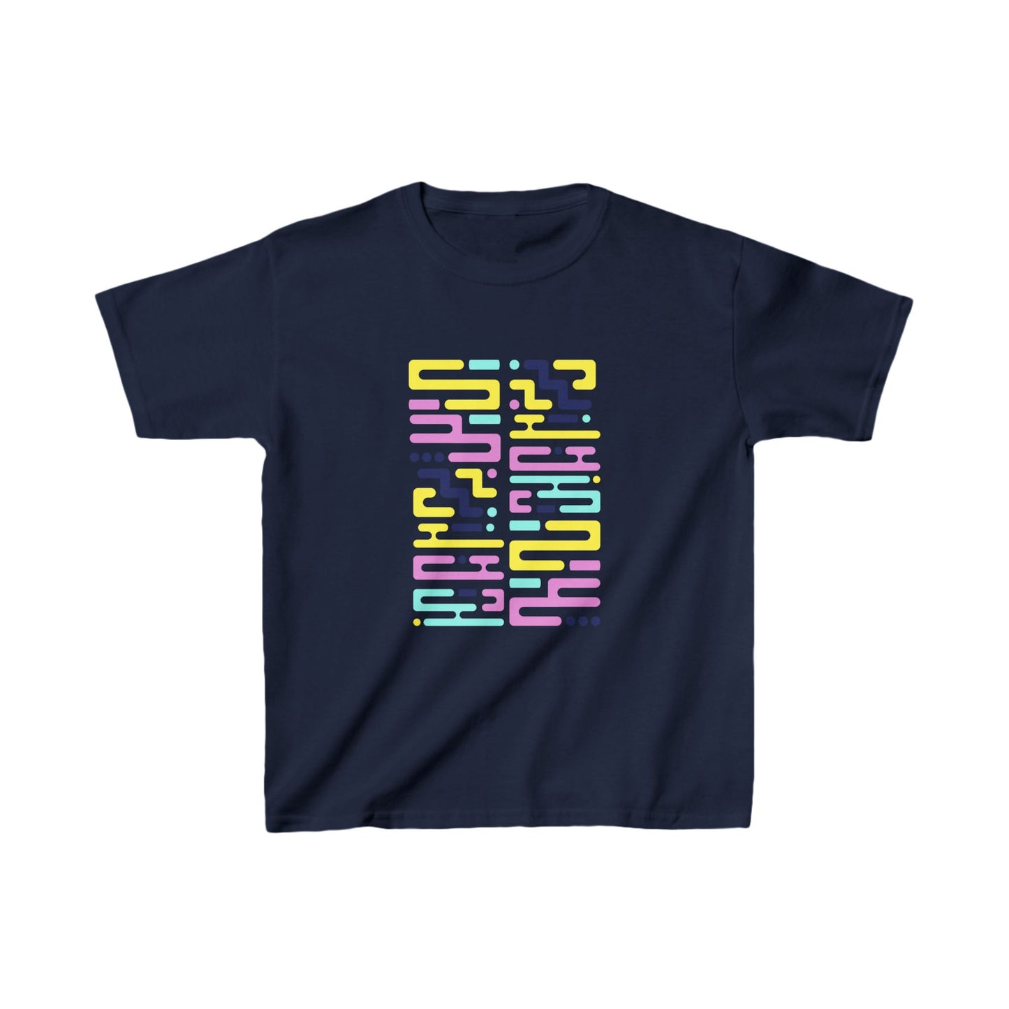 Waves in Code Kids Heavy Cotton™ Tee EU