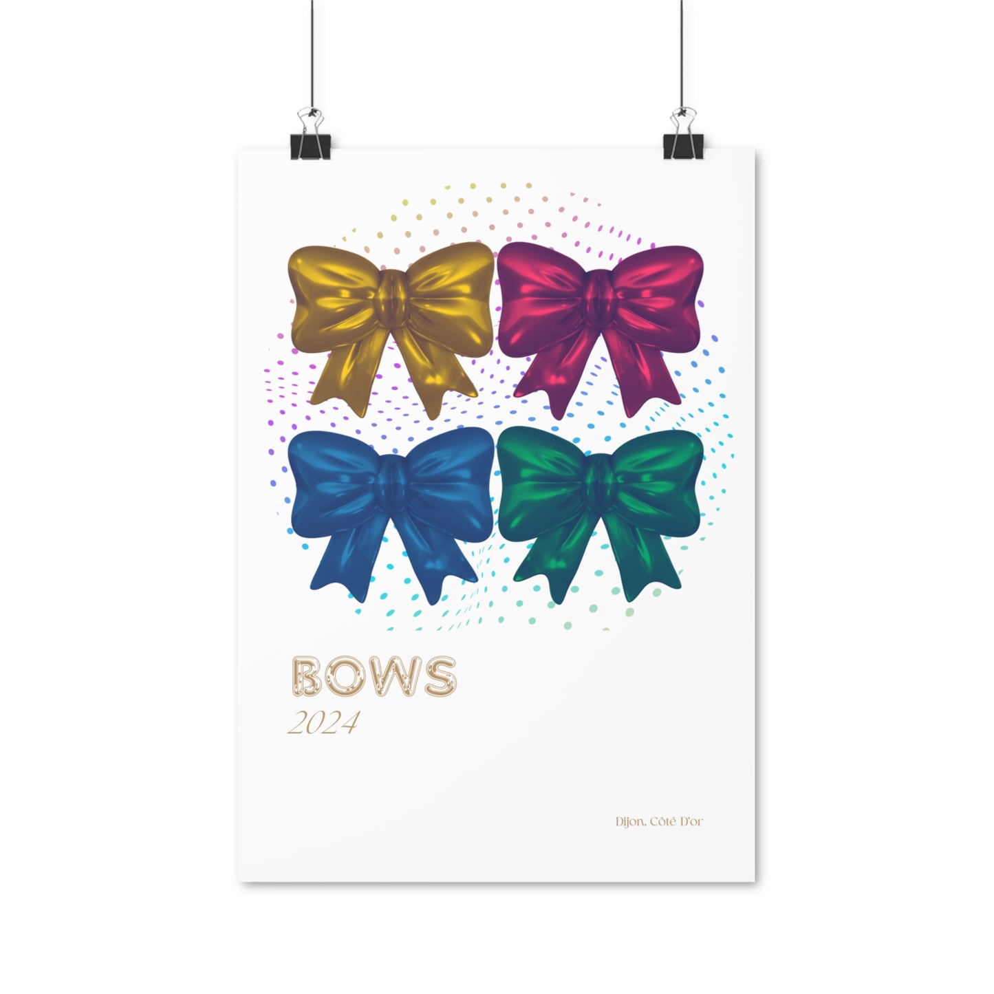 Bows Vertical Posters EU