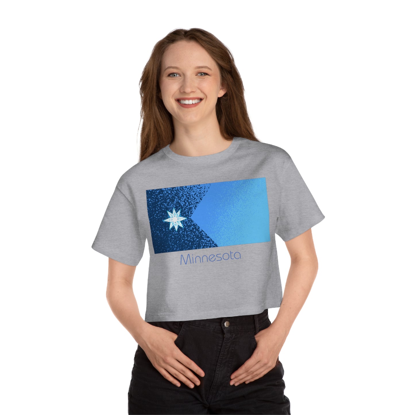 Modern Minnesota Champion Women's Heritage Cropped T-Shirt