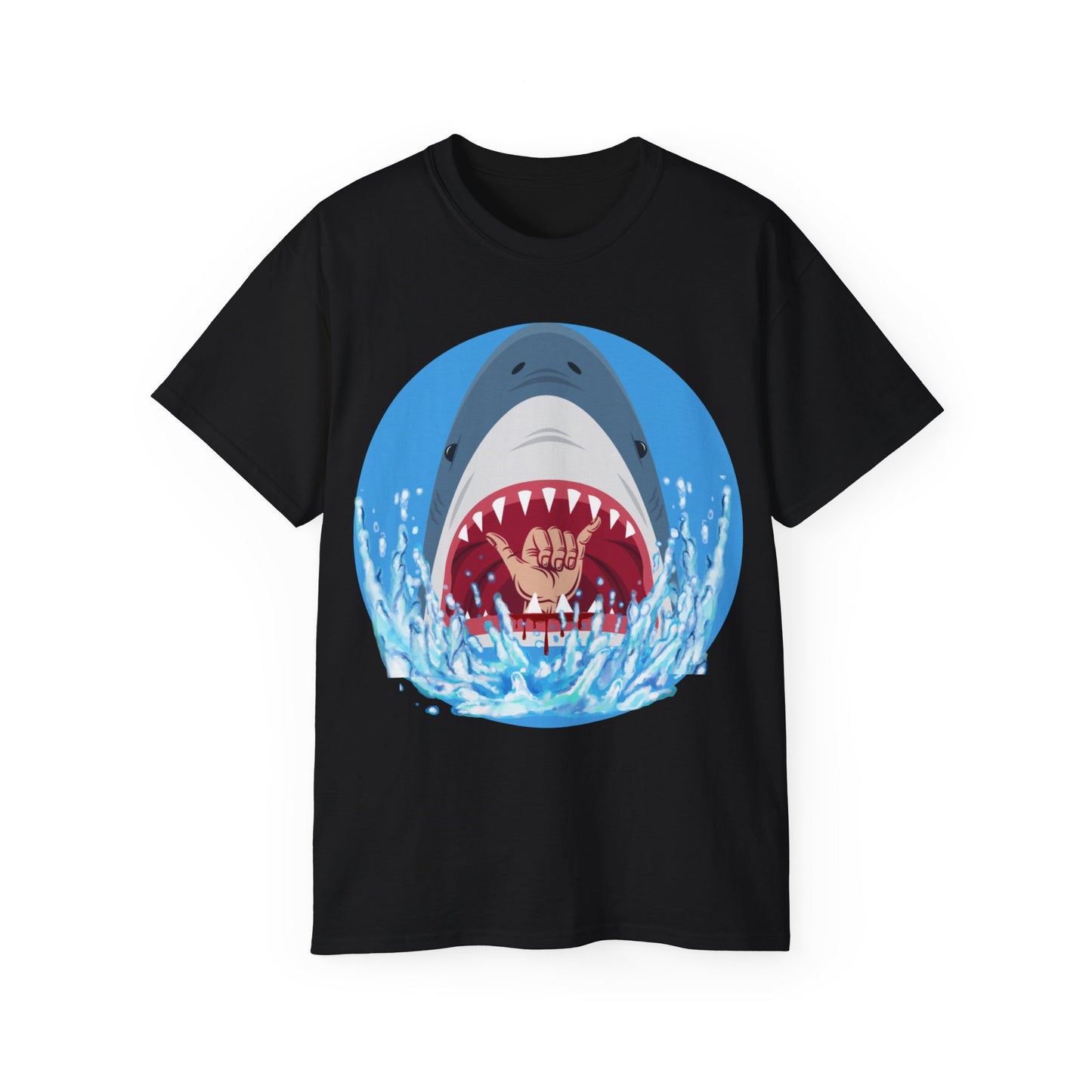 Surfin' Shark Unisex Ultra Cotton Tee