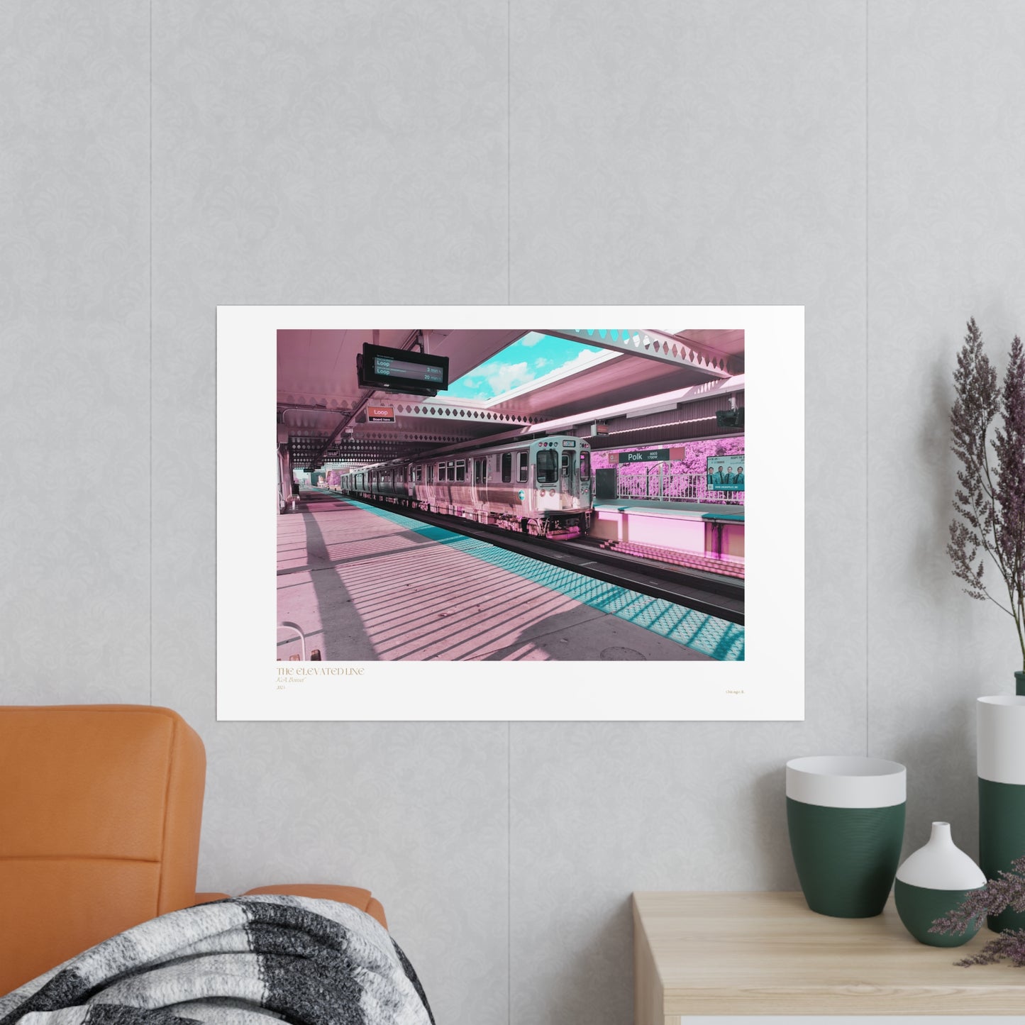 The Elevated Line Matte Photograph Horizontal Posters EU