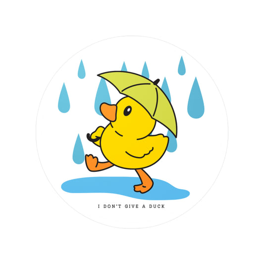 Don't give a Duck Die-cut Stickers EU