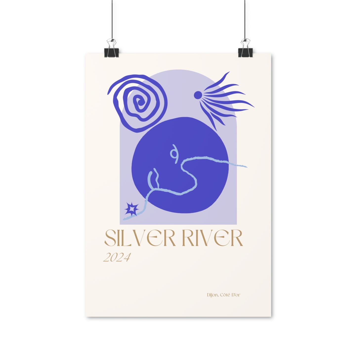 Silver River Vertical Posters EU