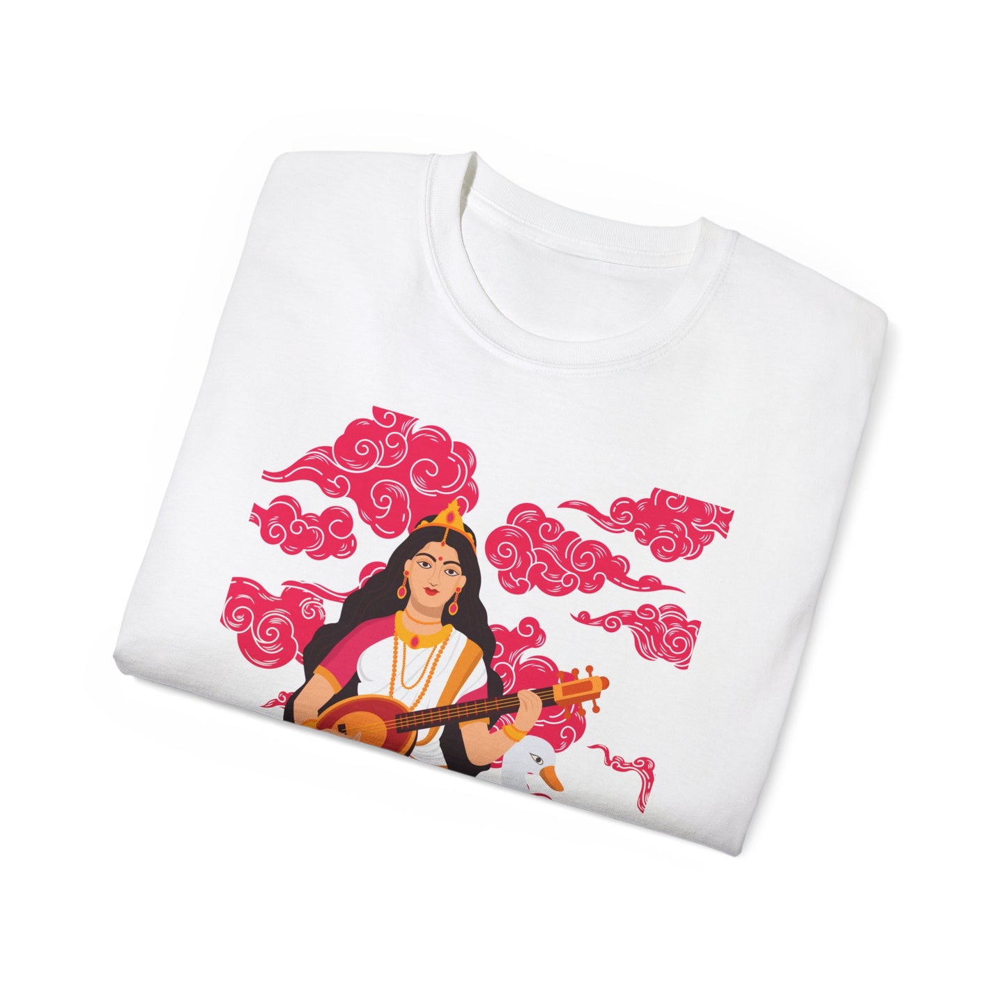 Goddess's Night Out Saraswati Goddess Bachelorette Girls Night Party Unisex Ultra Cotton Tee EU