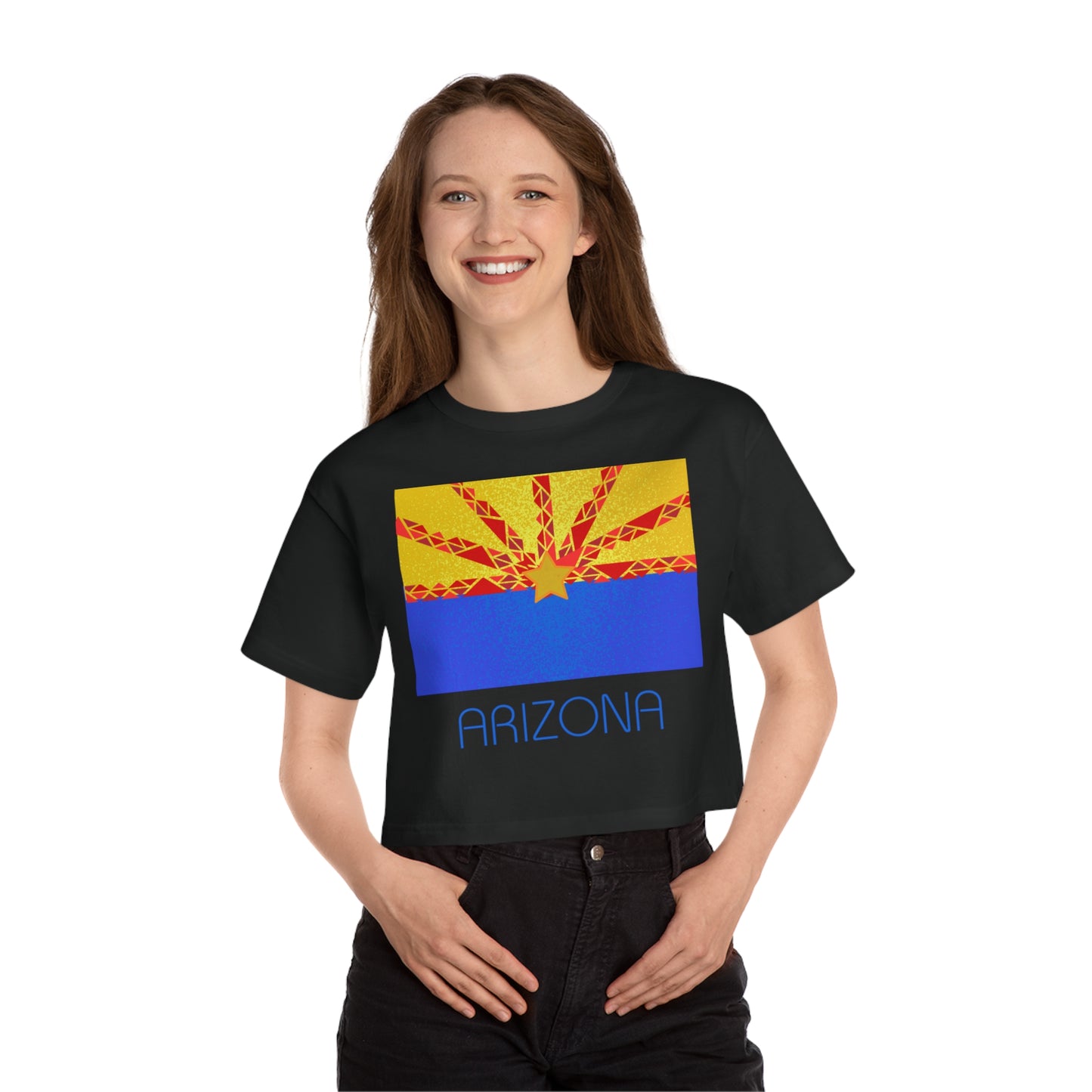 Modern Arizona Champion Women's Heritage Cropped T-Shirt