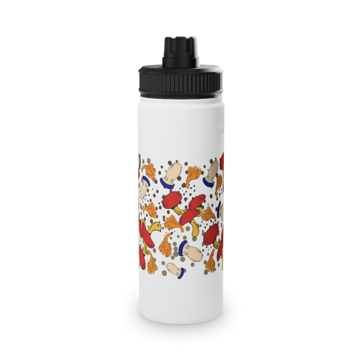 Mushrooms Stainless Steel Water Bottle, Standard Lid EU