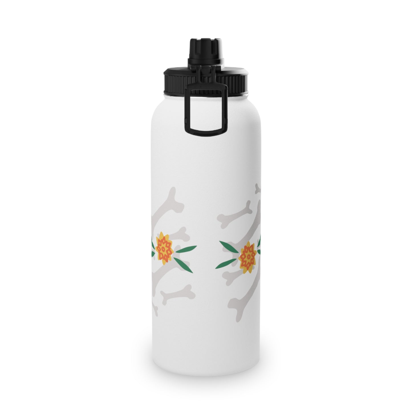 Dia de la Doggie Steel Water Bottle, Standard Lid EU