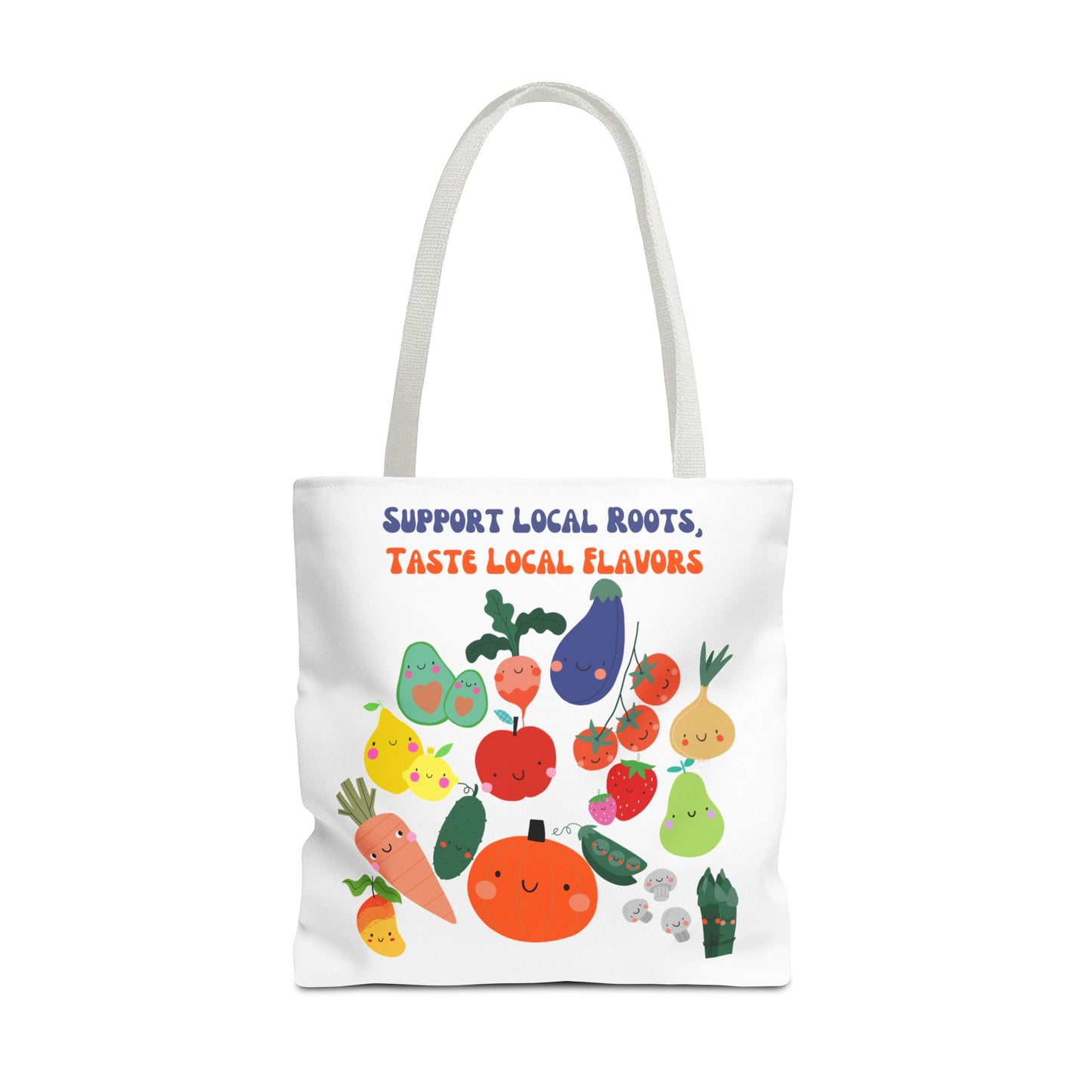 Local Roots, Local Flavors Tote Bag