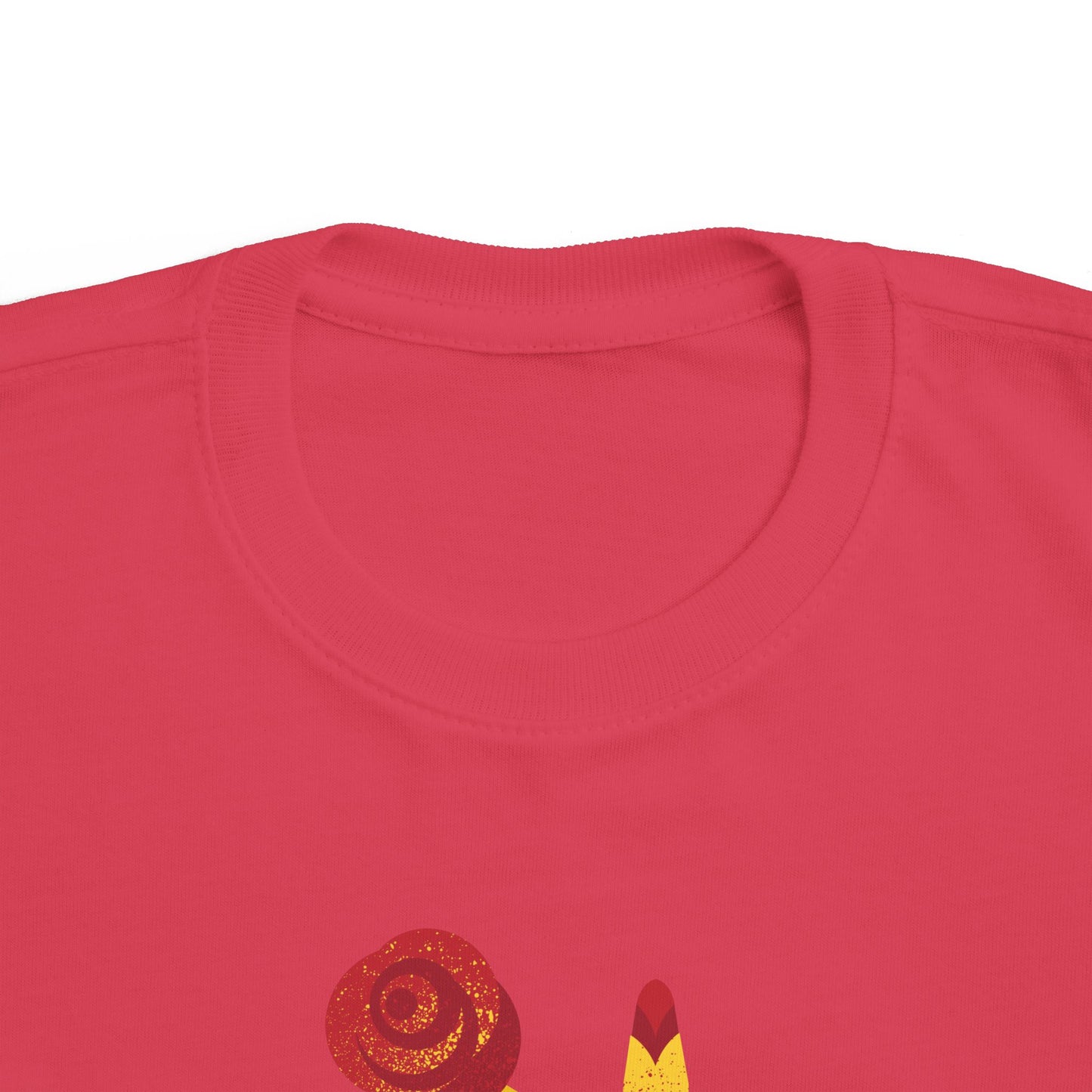 Retro Flowers Toddler T-shirt EU