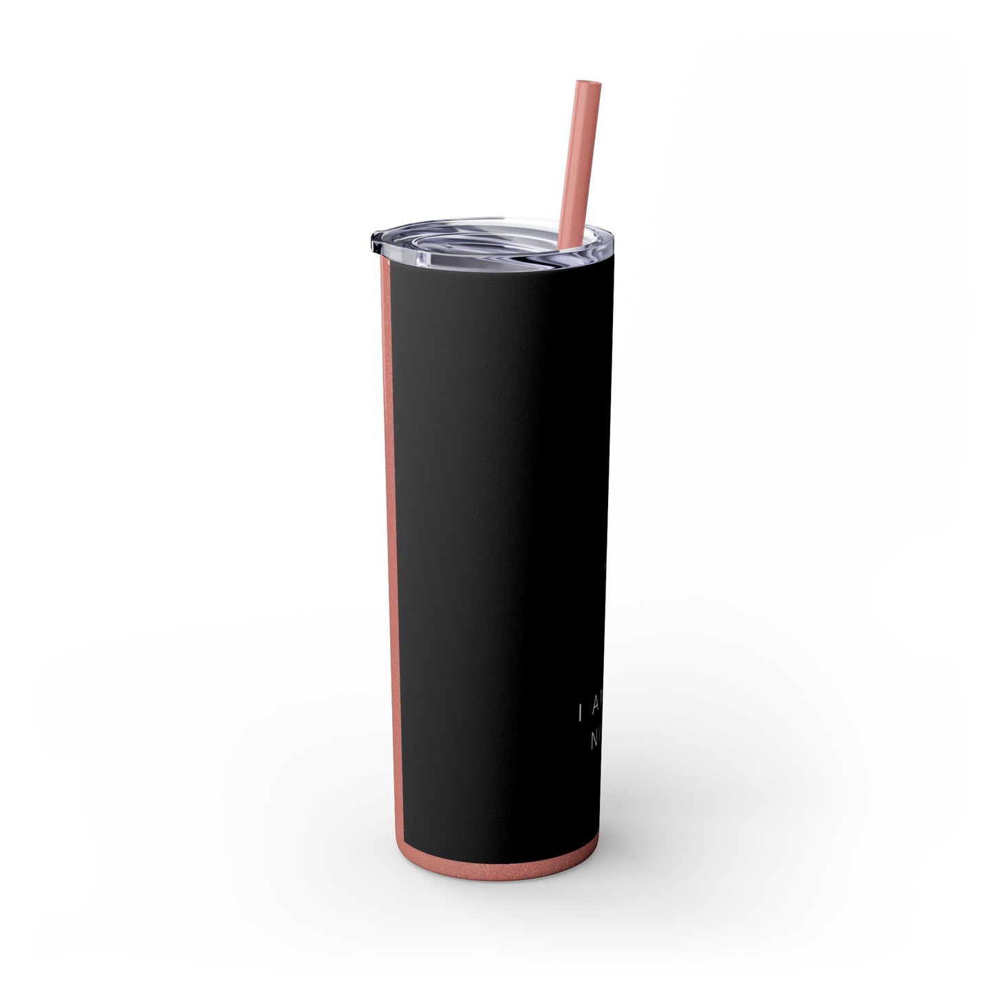 Black Cat Tumbler with Straw, 20oz