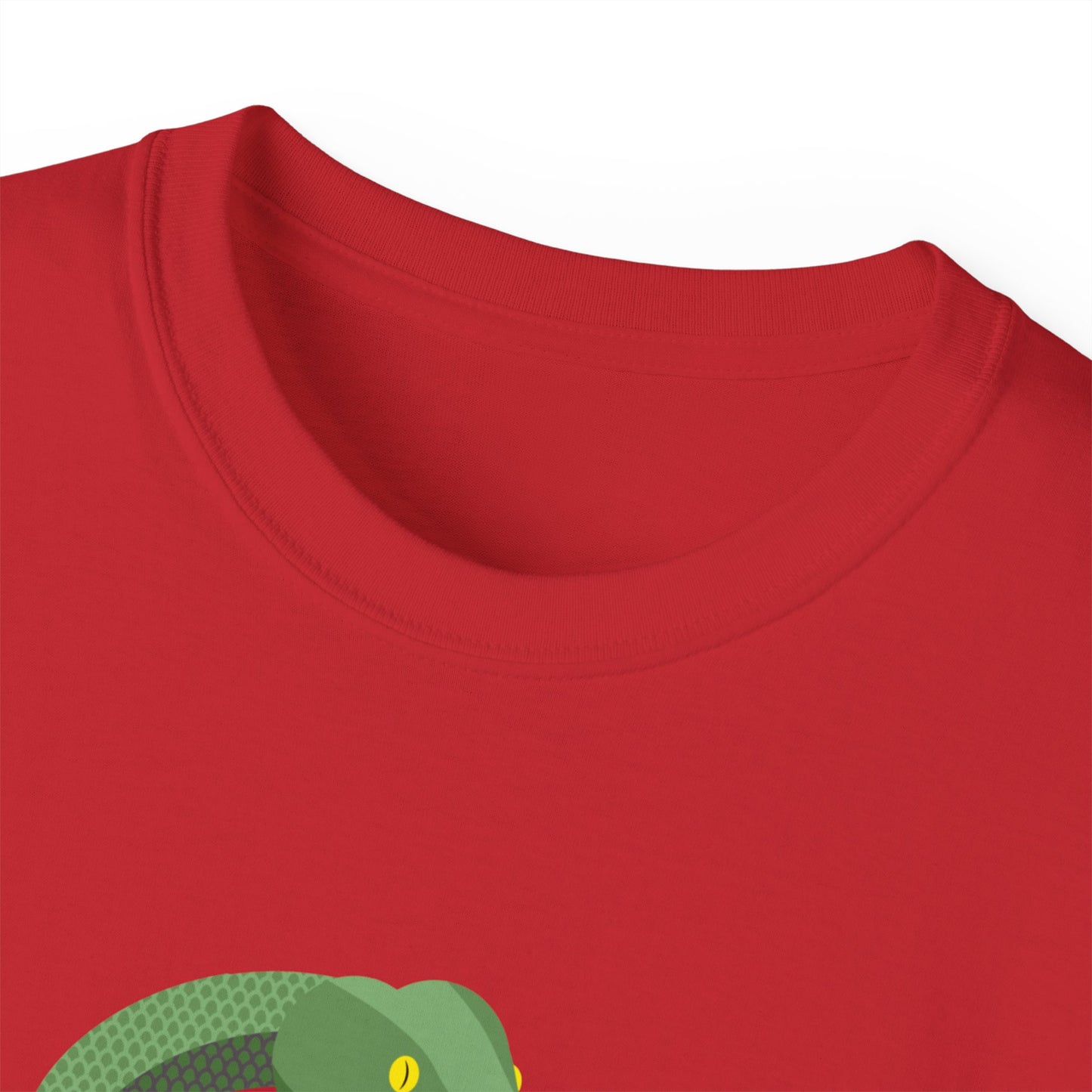 The Snake Made Me Do It Illustration Ultra Cotton Tee