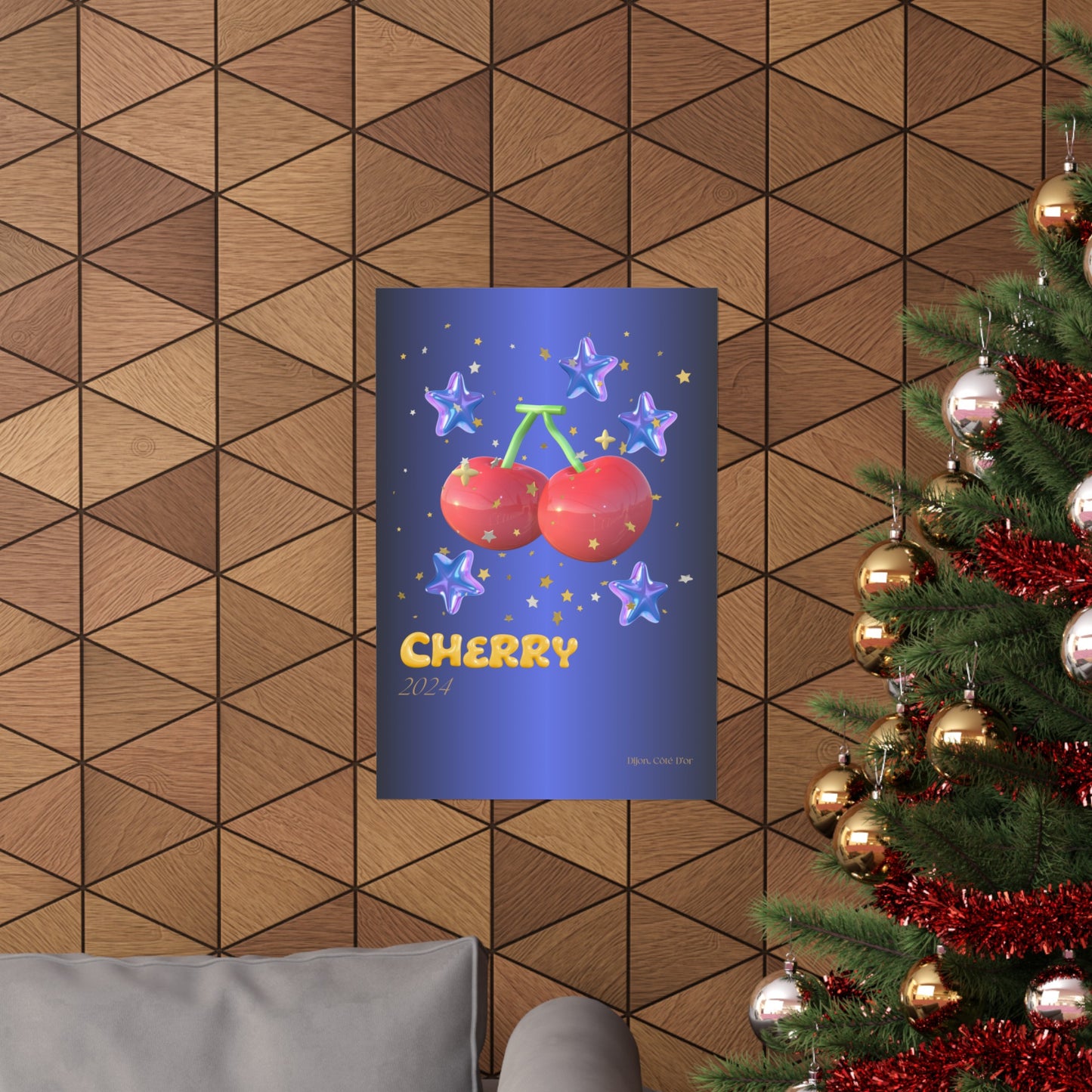 Cherry Vertical Posters