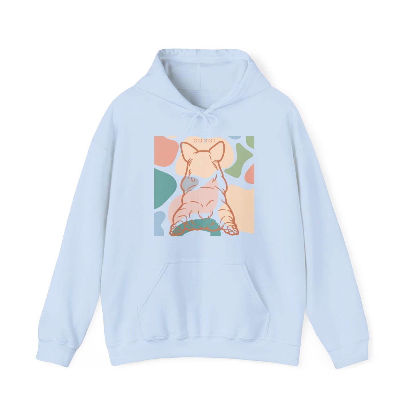 Cute Corgi Rump Unisex Heavy Blend™ Hooded Sweatshirt EU