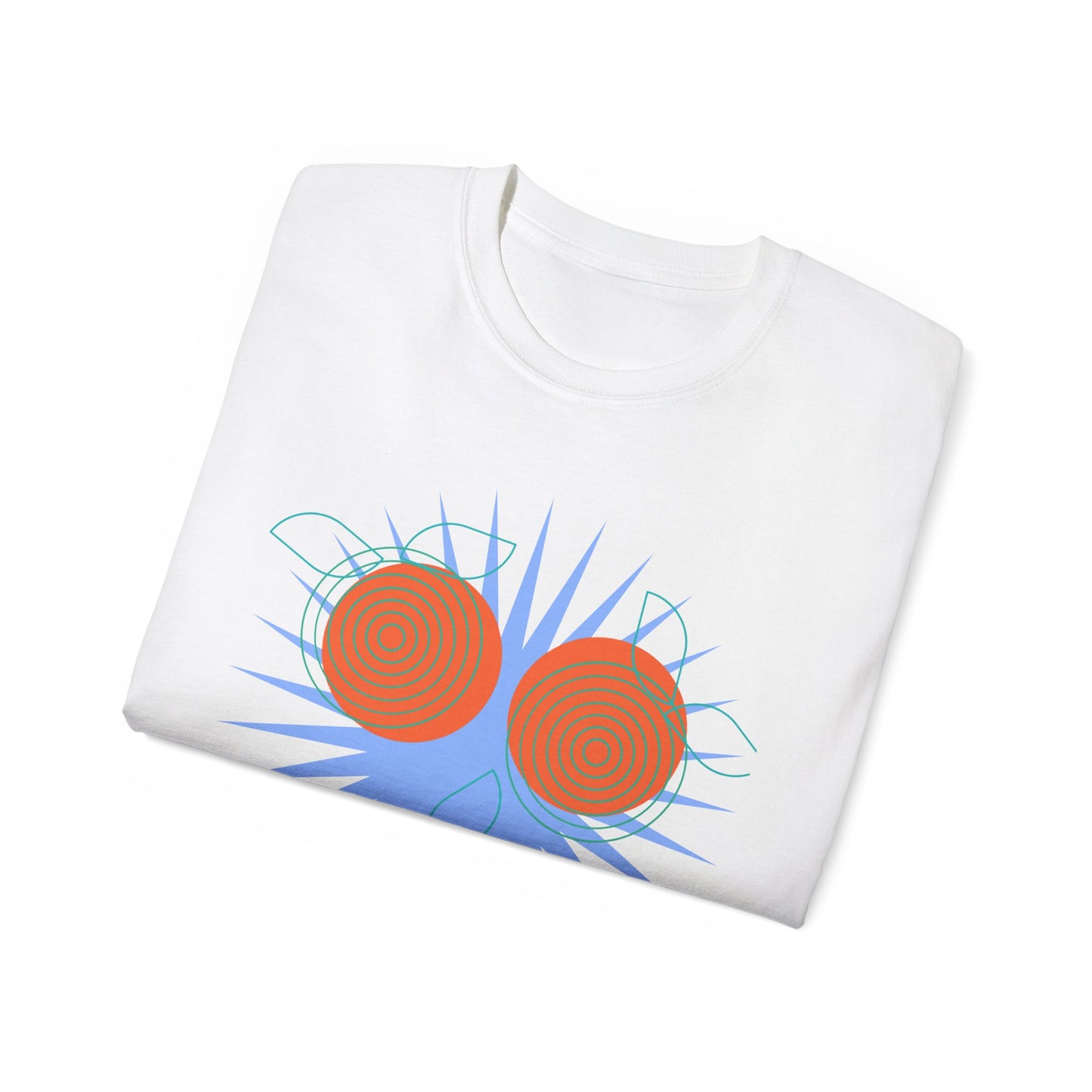 Mod Oranges Illustration Ultra Cotton Tee