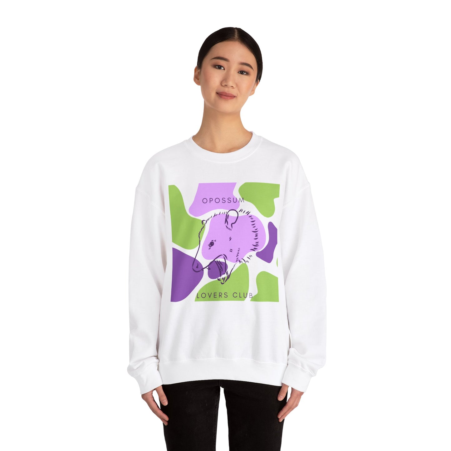 Opossum Lovers Club Unisex Heavy Blend™ Crewneck Sweatshirt